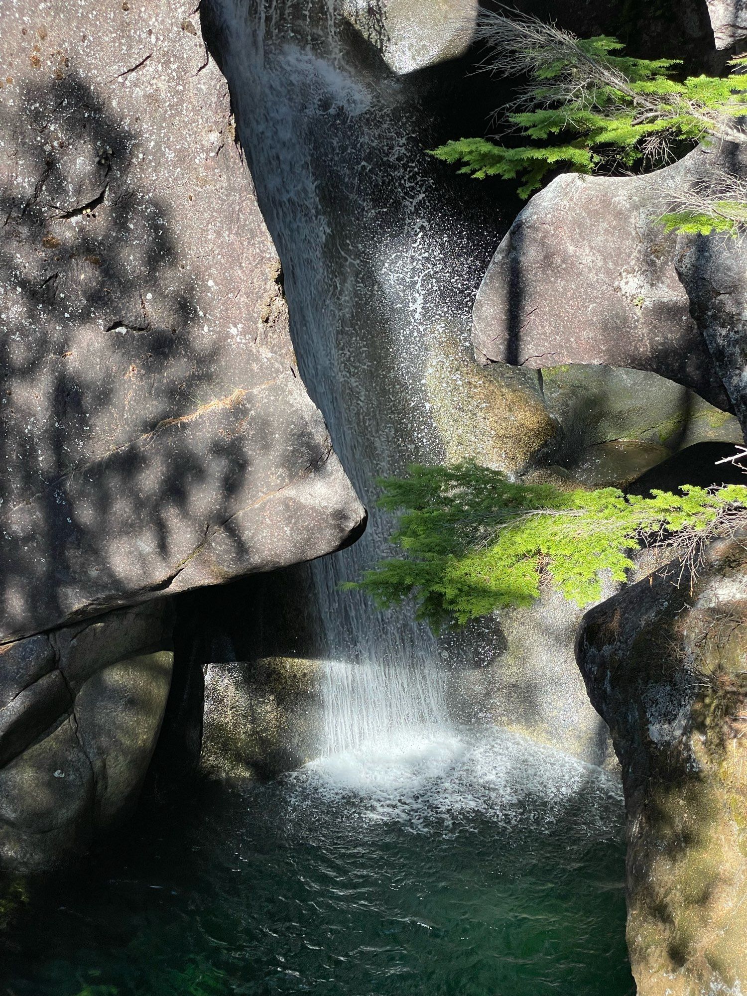 Another refreshing pool to enjoy is set amongst cedar trees and water-worn cliffs.