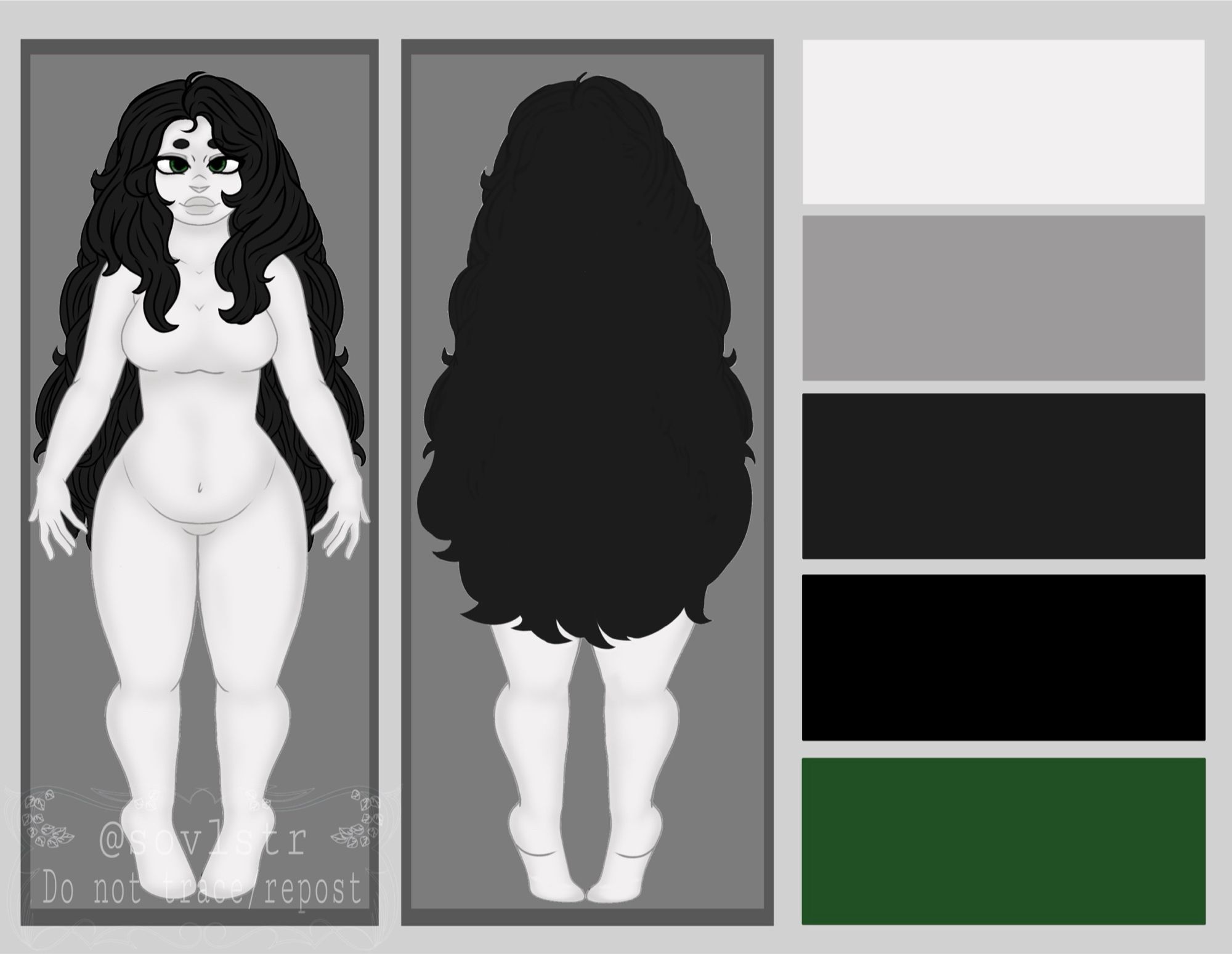 Character oc reference sheet