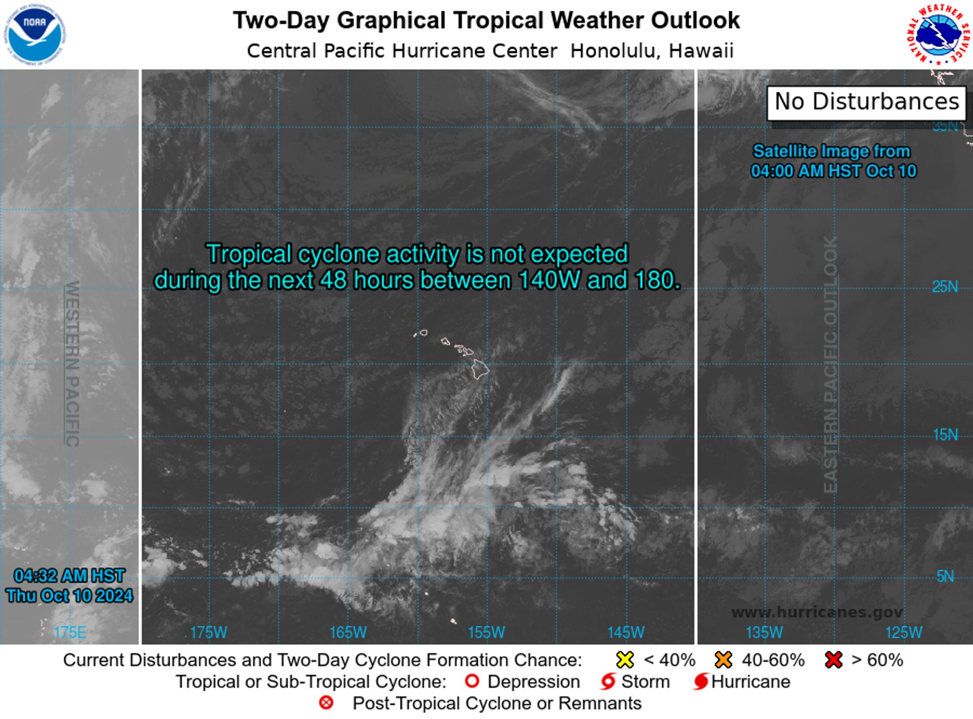 Central North Pacific 2-Day Graphical Outlook Image