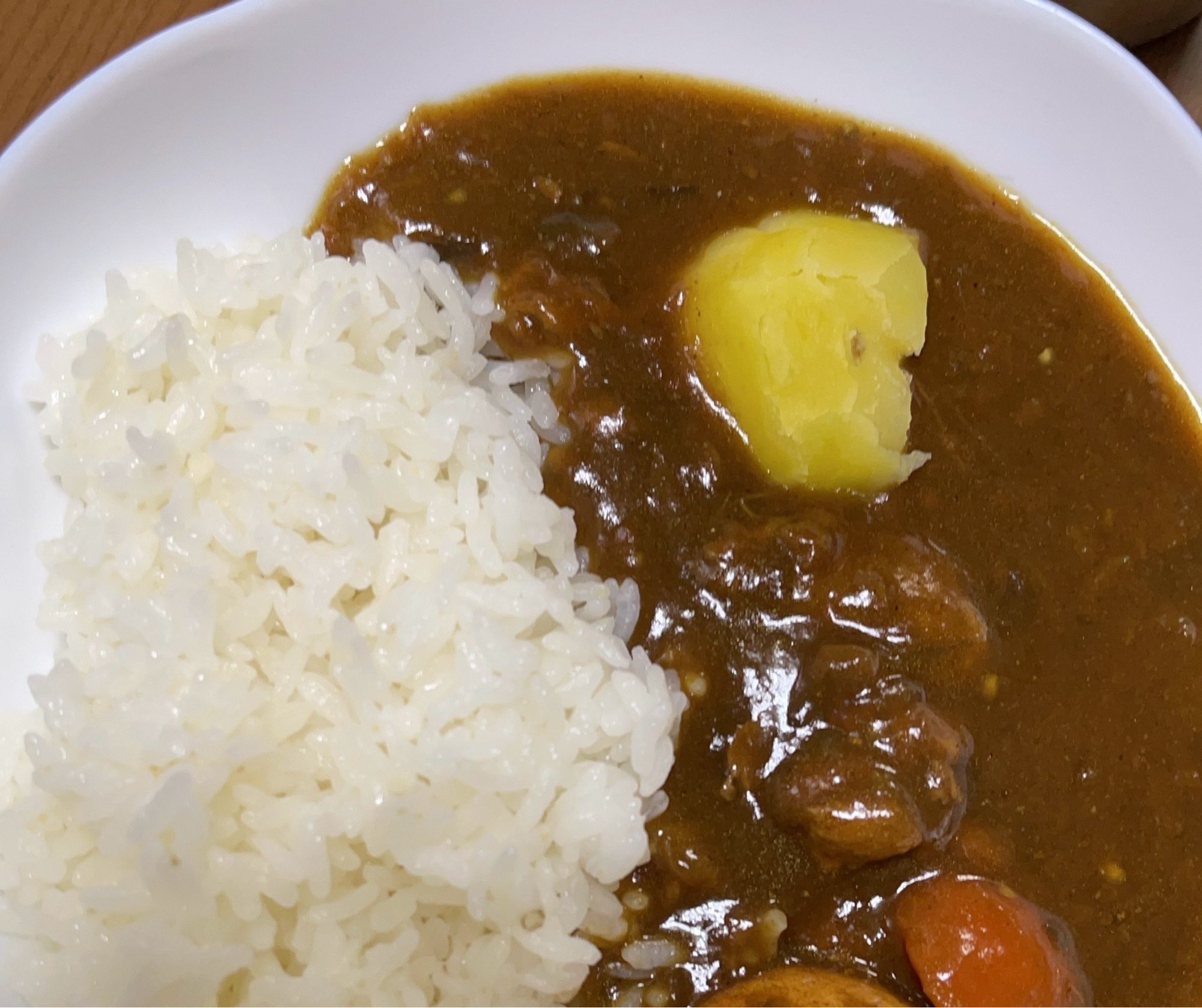 おうちごはんのカレーライス