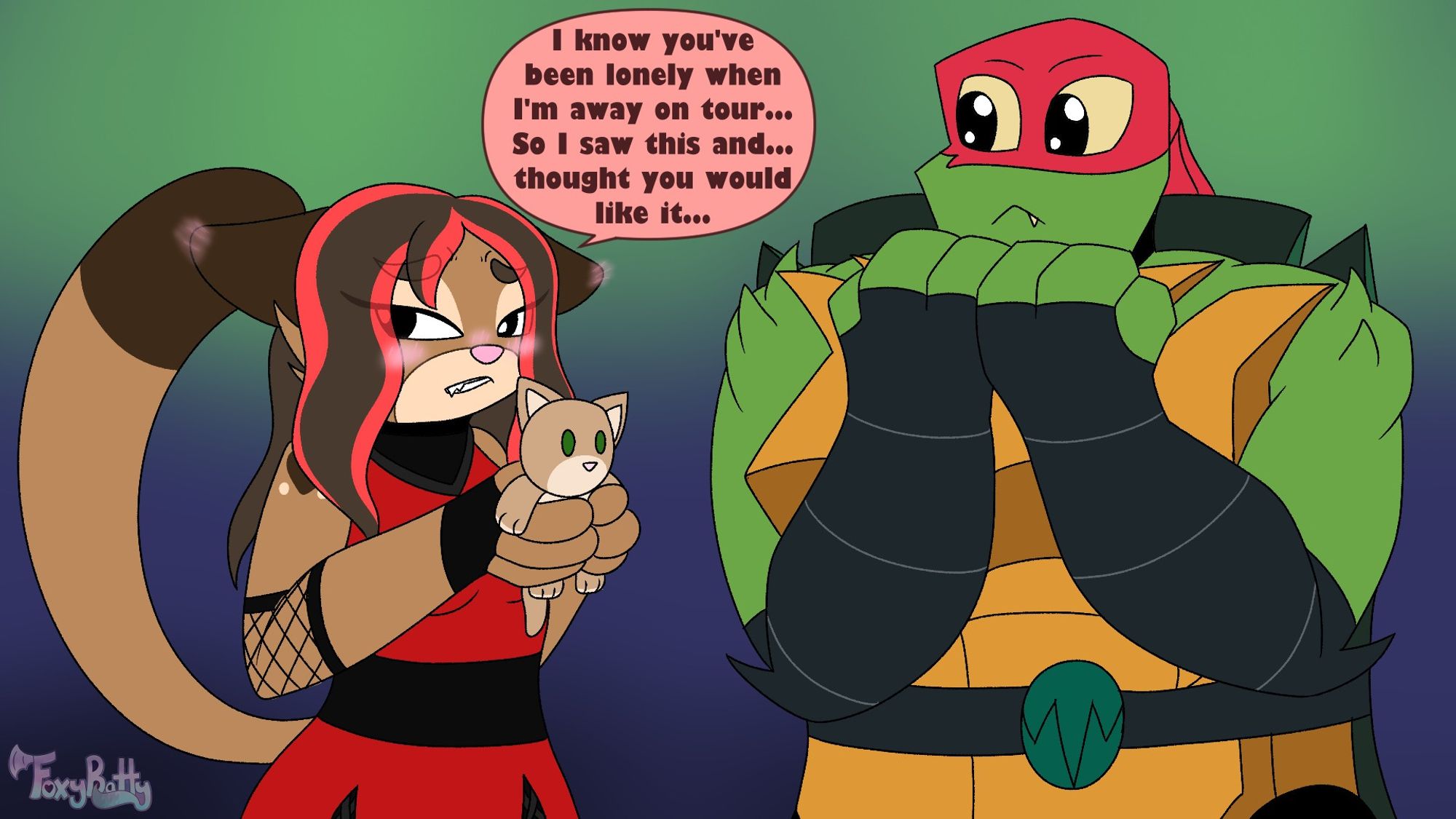 Ro & Art (c) Me
Raph (c) Nickelodeon