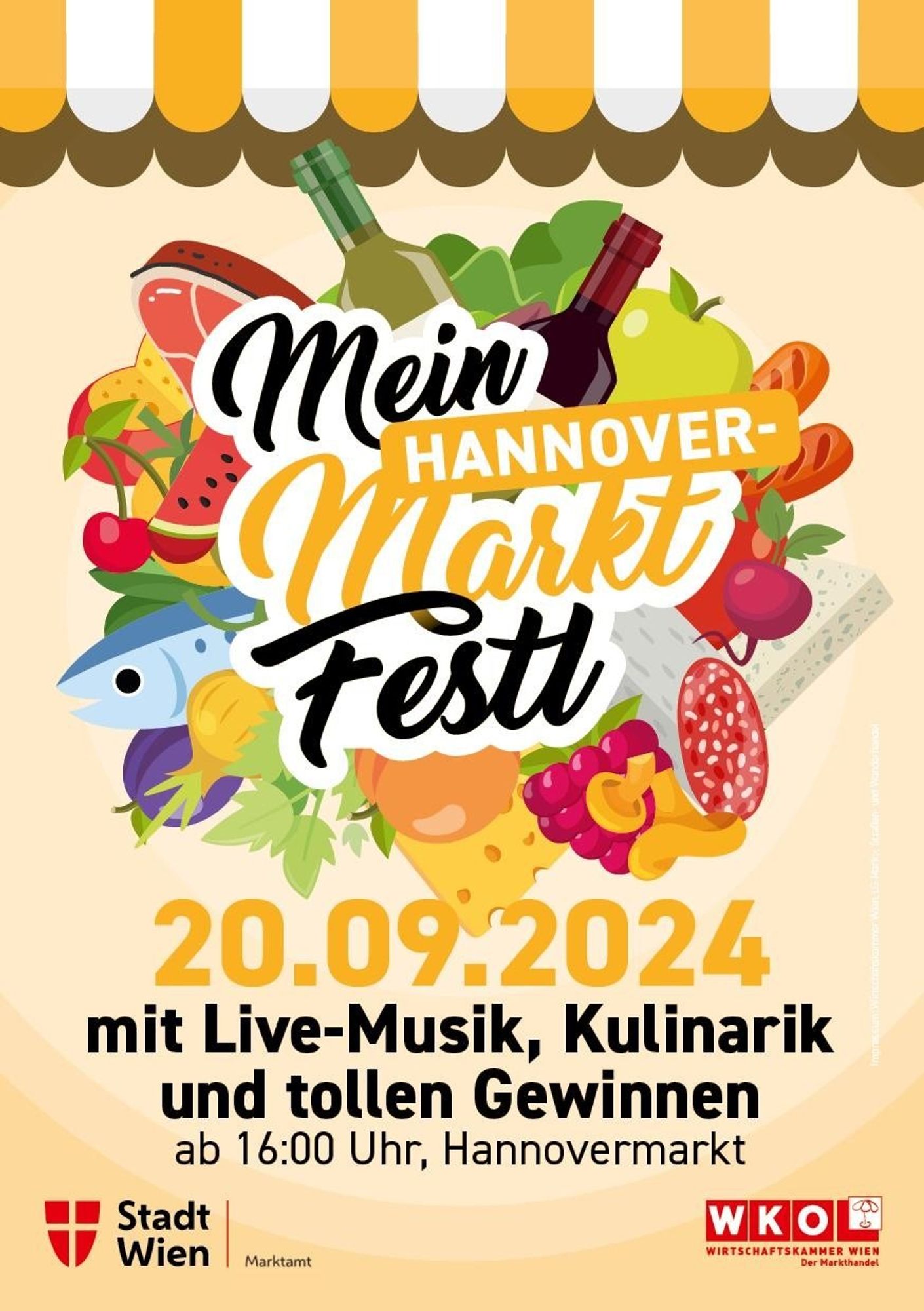 Mein Hannovermarkt Festl
20.9.2024
mit Live-Musik, Kulinarik und tollen Gewinnen
ab 16 Uhr