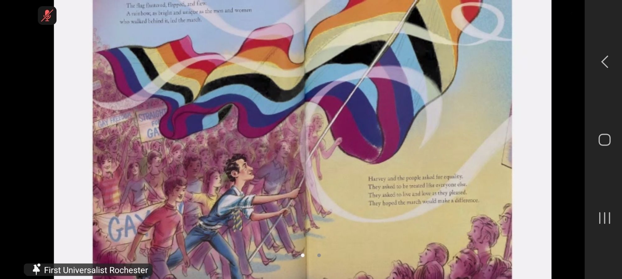 Pride: The Story of Harvey Milk and the Rainbow Flag
By Rob Sanders
Illustrated by Steven Salerno