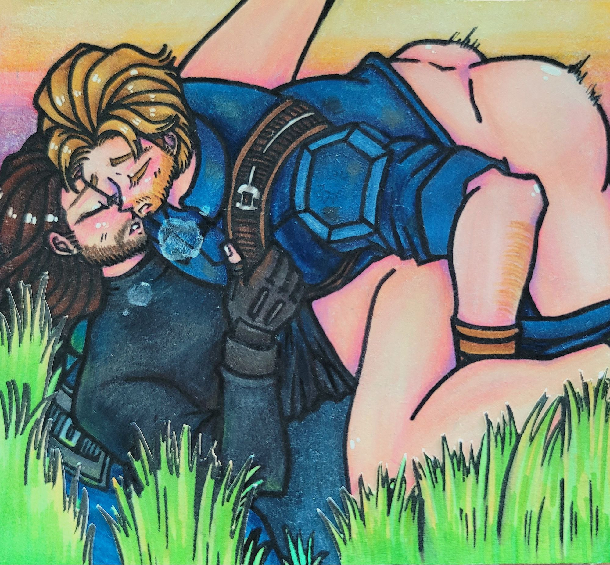 color version of stucky doodle.