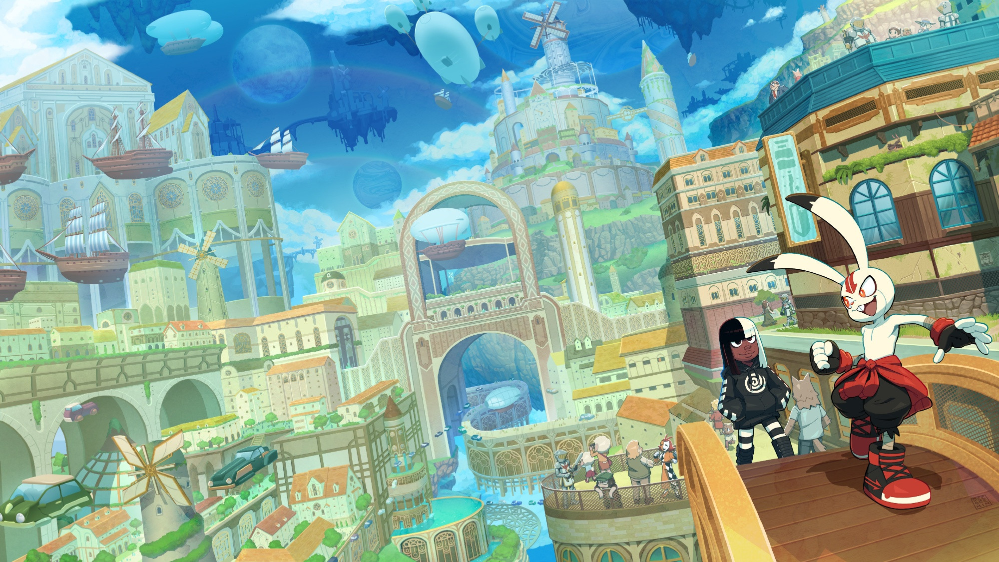 Jack and Jill in the City of EverAfter.