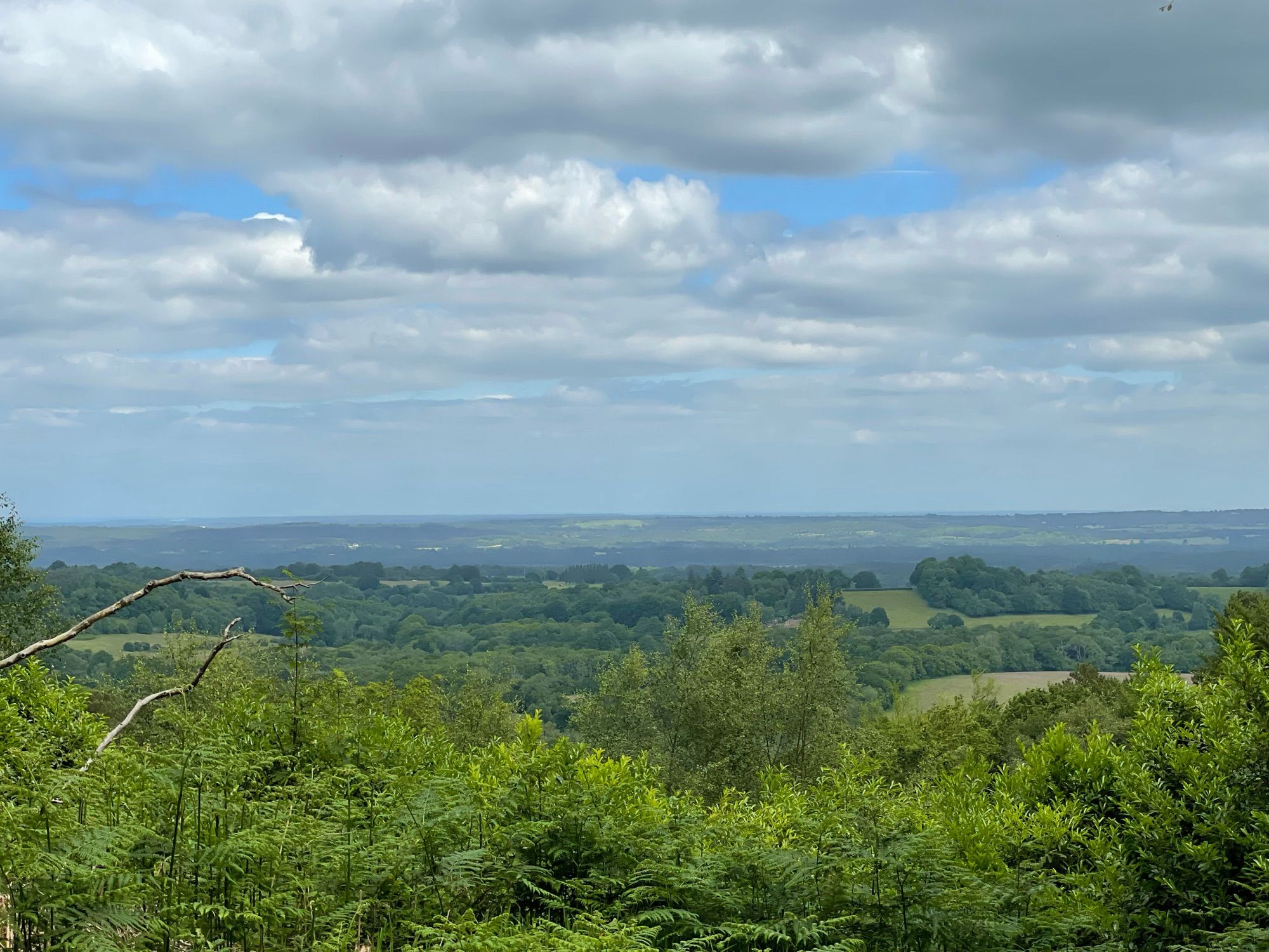 The view over the former English Estate of Viscount Pirrie, Witley Court.