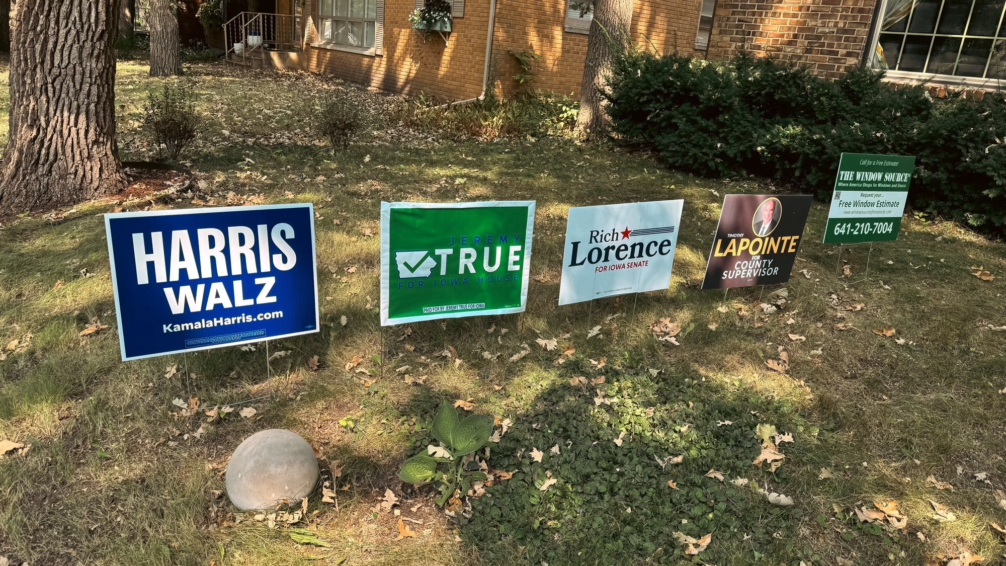 Political signs…and one other