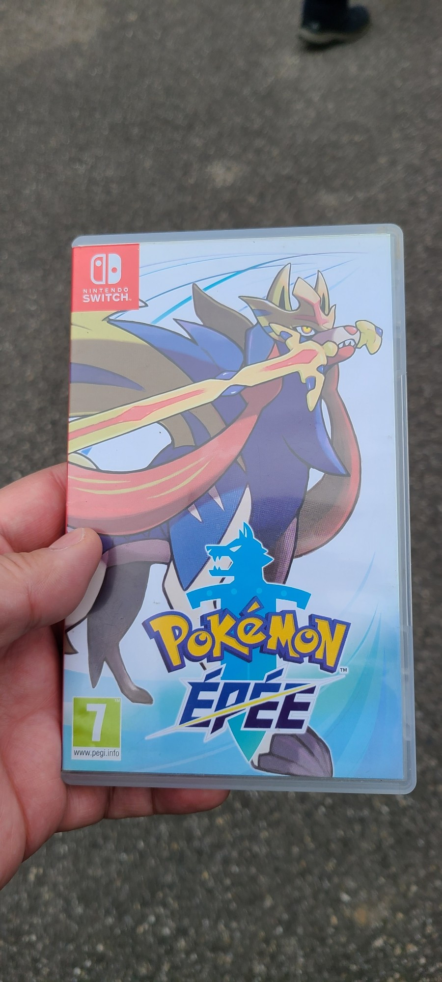 Le jeu Pokémon Épée trouvé à 15€ en brocante