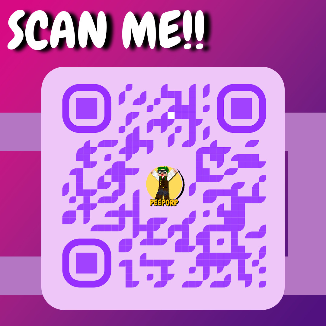 Scan for merch!!