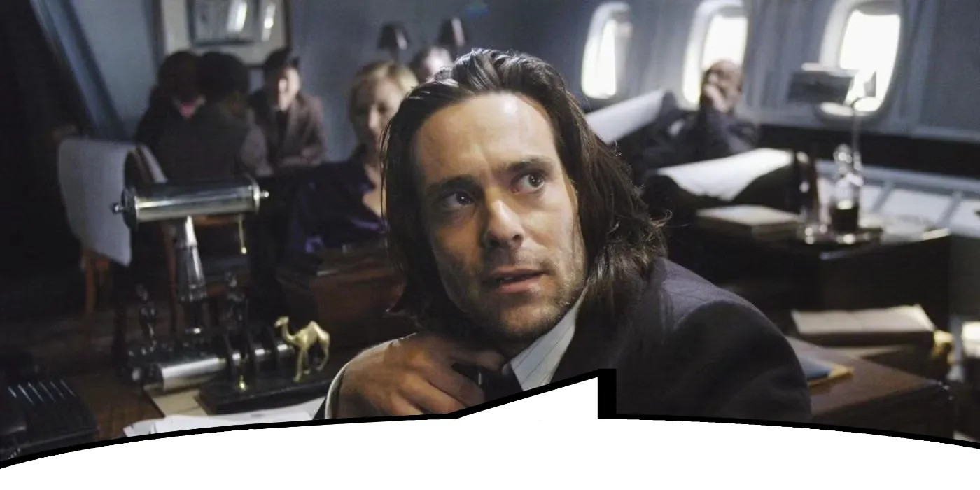 Gaius Baltar in NBSG with a speech bubble saying the thing below
