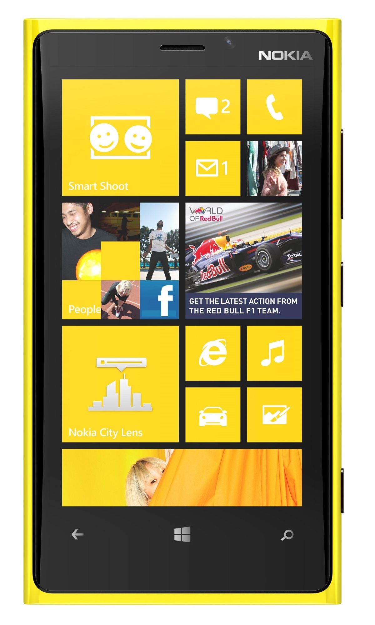 Lumia 920 in yellow