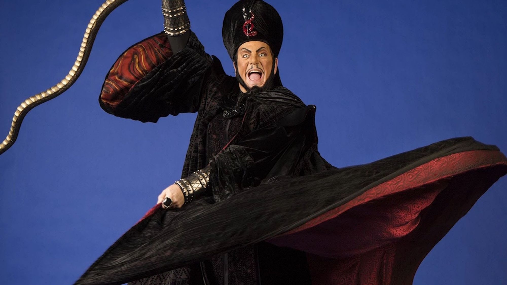 Jonathan Freeman as Jafar in Broadway's Aladdin