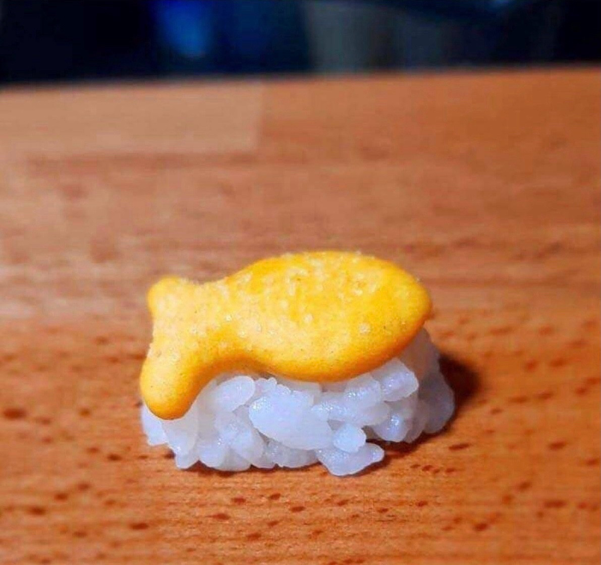 Goldfish sushi motherfucker