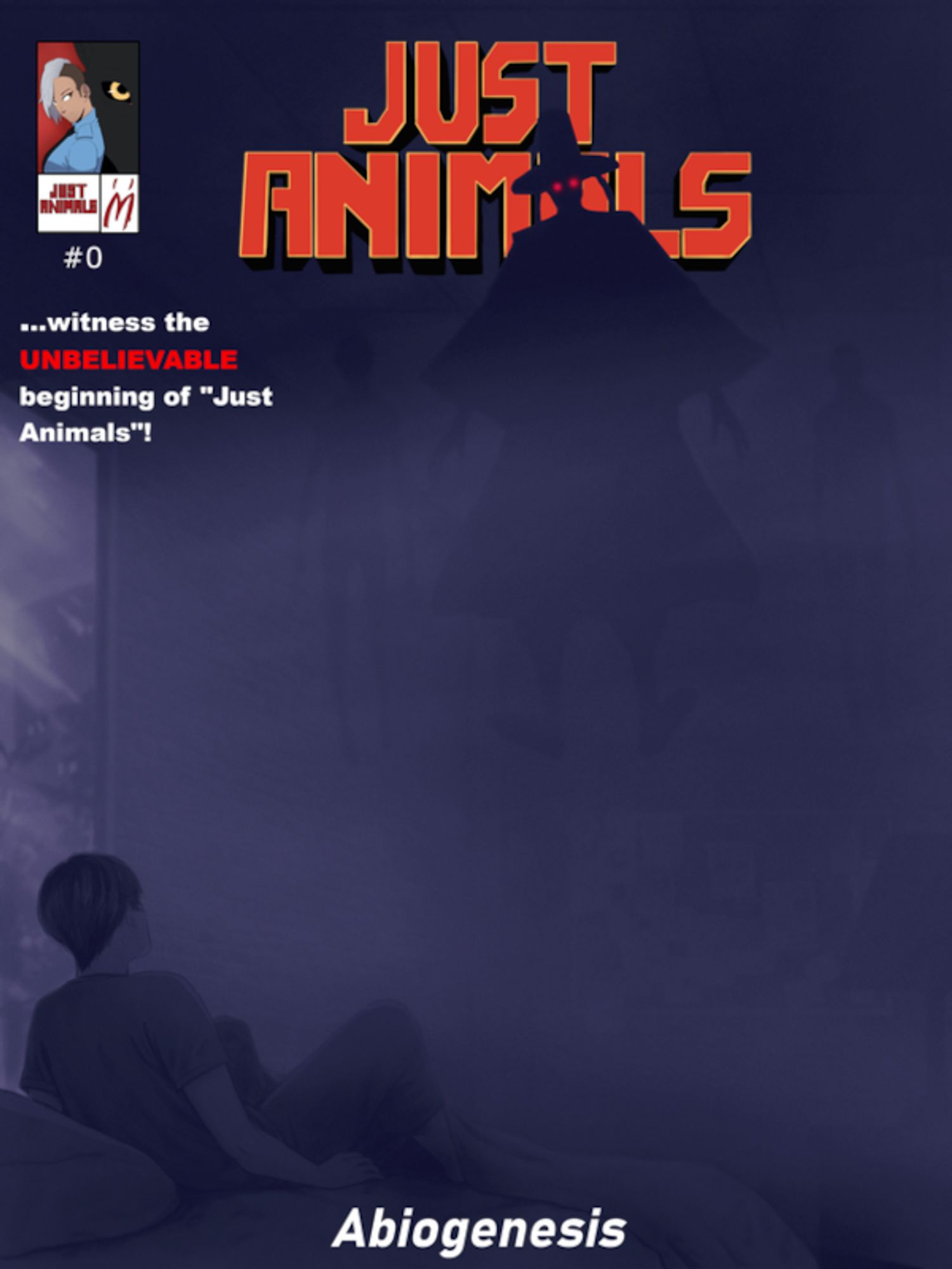 Just Animals Issue #0 Abiogenesis (High-resolution reupload)