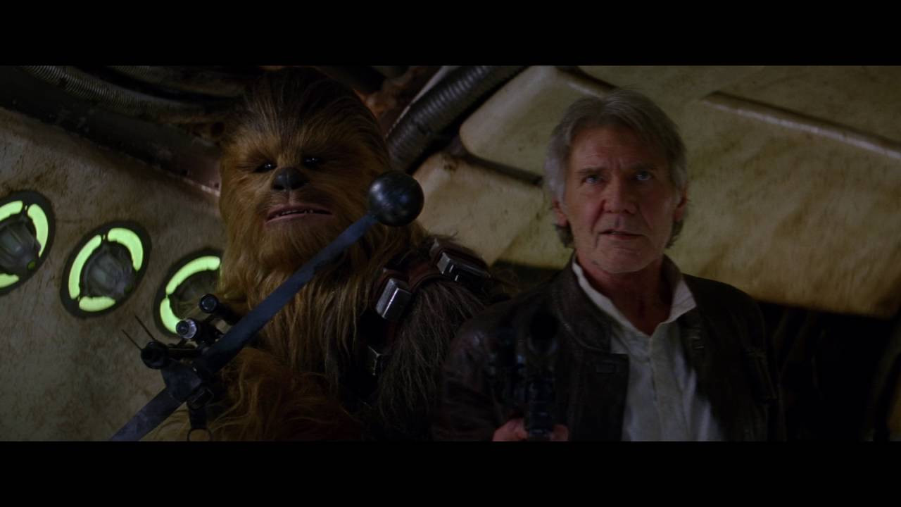 Han and Chewie from The Force Awakens