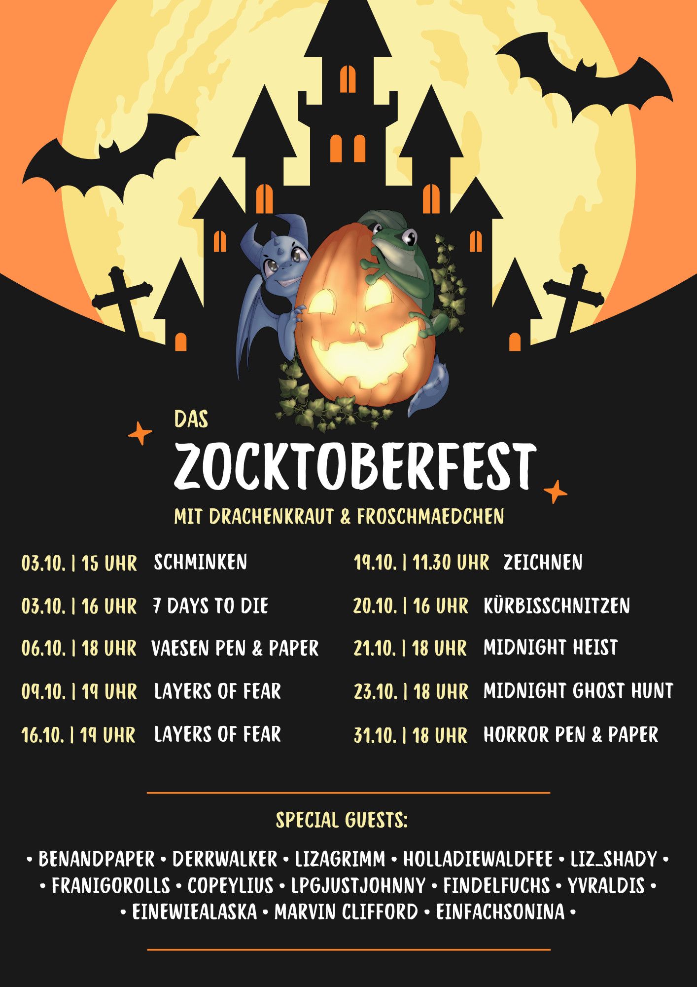 Zocktoberfest Werbegrafik