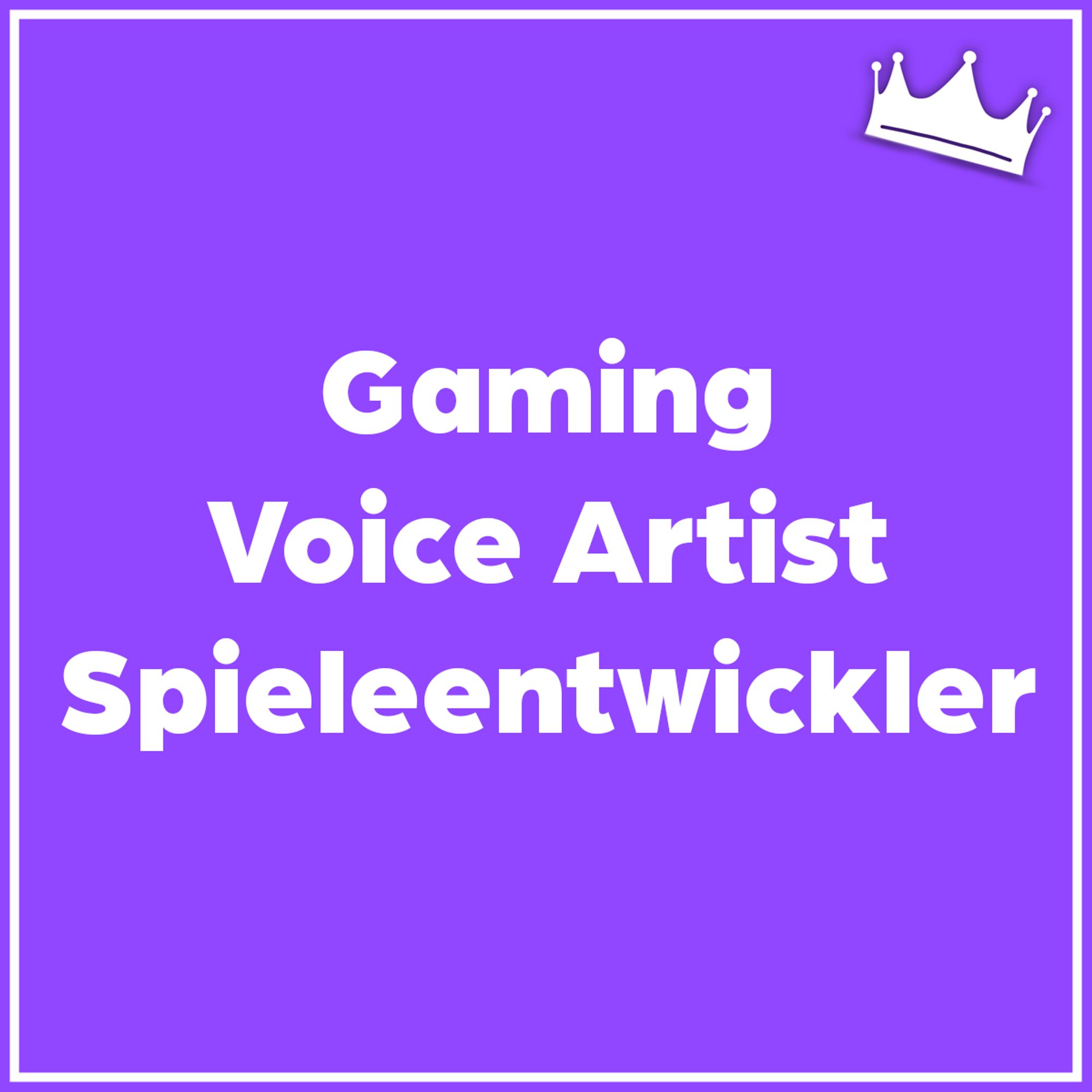 Raz Tags sind Gaming, Voice Artist und Spieleentwickler