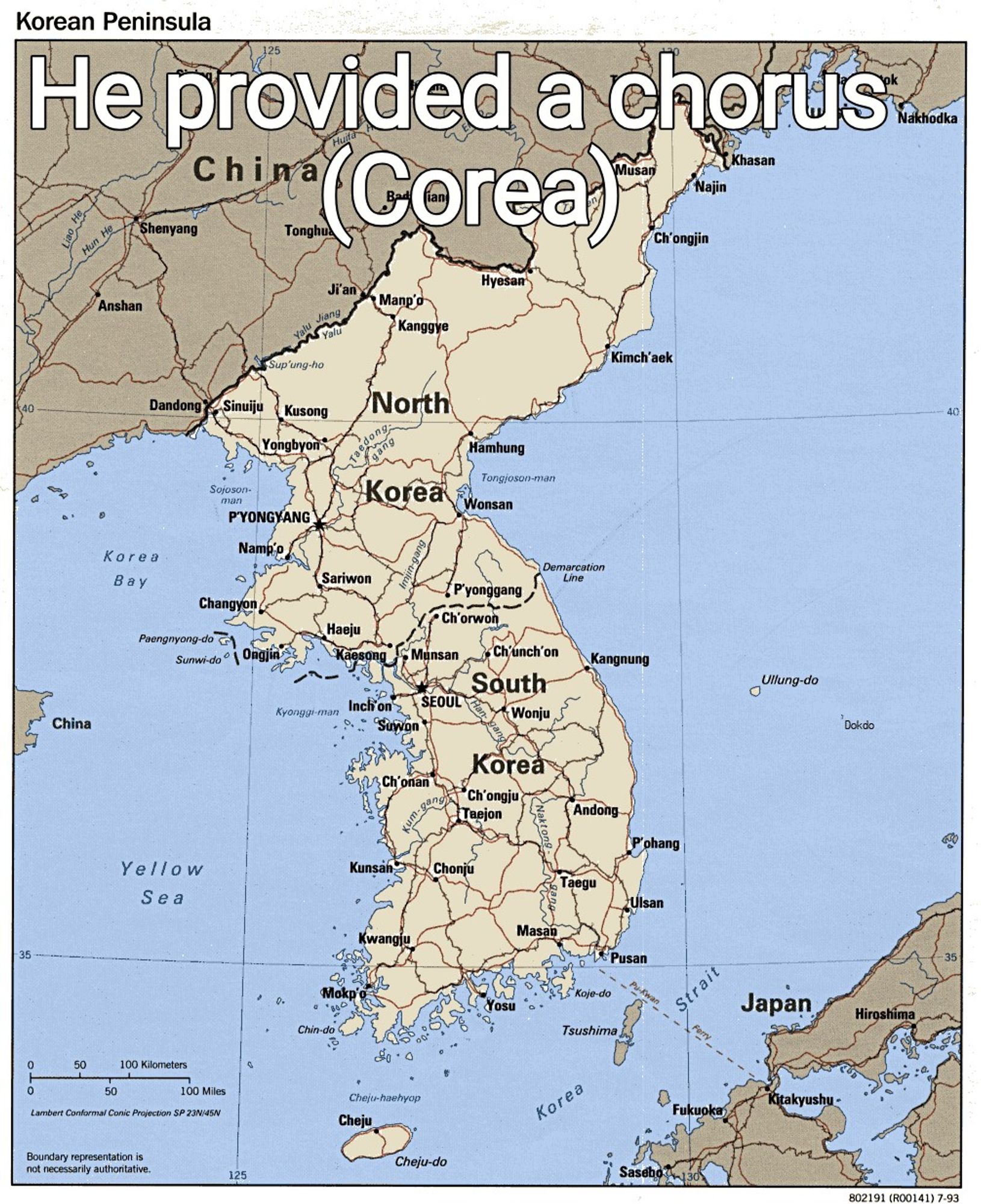 Corea (del Norte o del Sur)