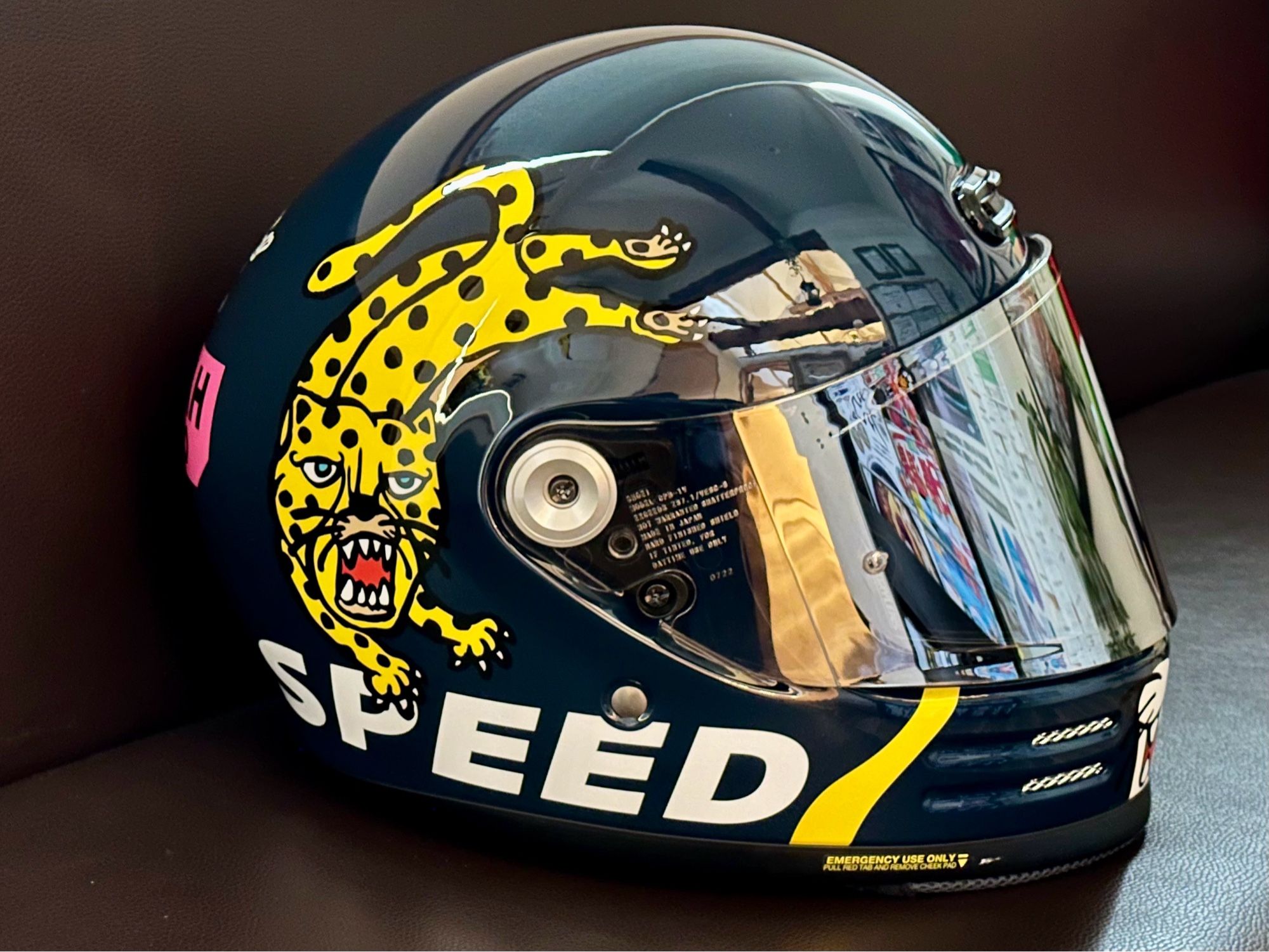 SHOEI / Glamster CHEETAH CUSTOM CYCLES TC-2