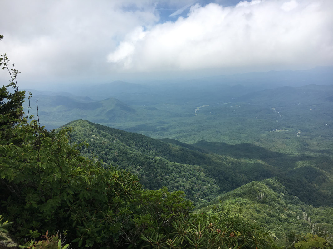 Blue Ridge Mountains from Smoky Mountain National Park, NC