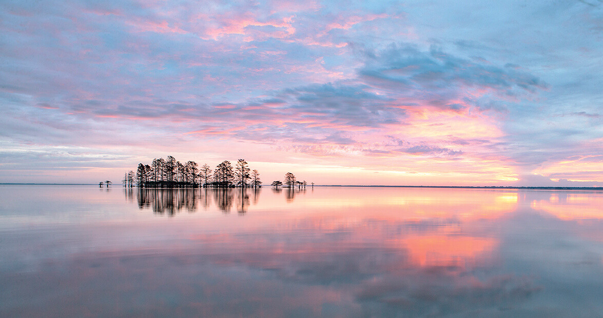 Lake Mattamuskeet, NC: https://www.ourstate.com/sleeping-giant-lake-mattamuskeet/