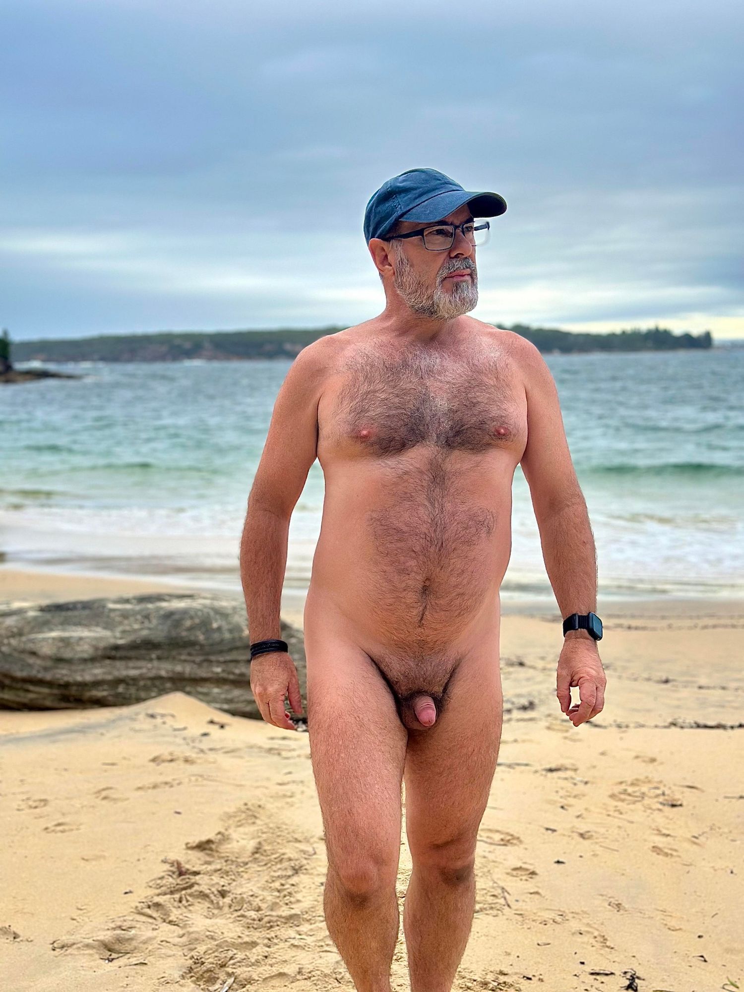 Me enjoying a naked day at the beach