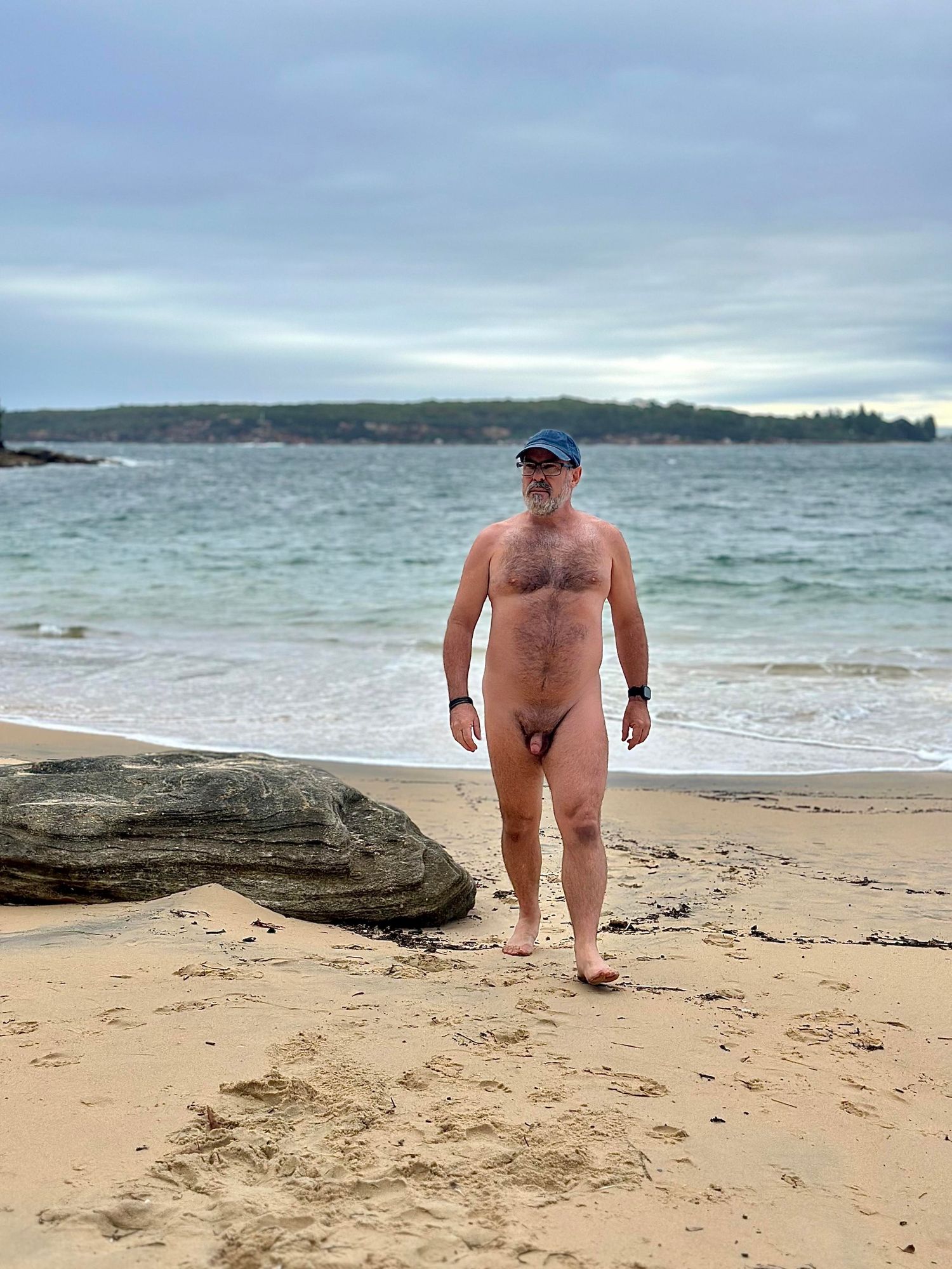 Me enjoying a naked day at the beach