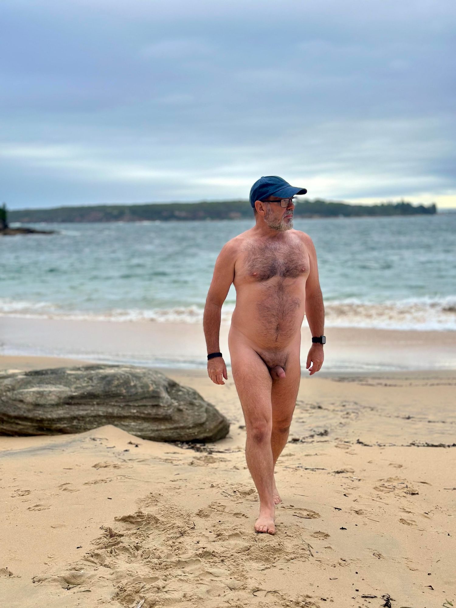 Me enjoying a naked day at the beach