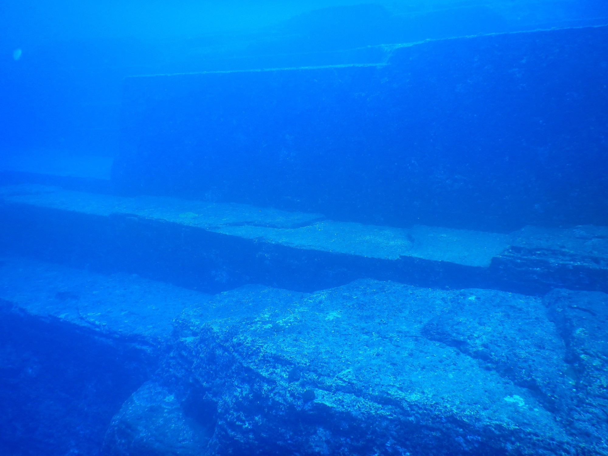 Las supuestas ruinas de Yonaguni