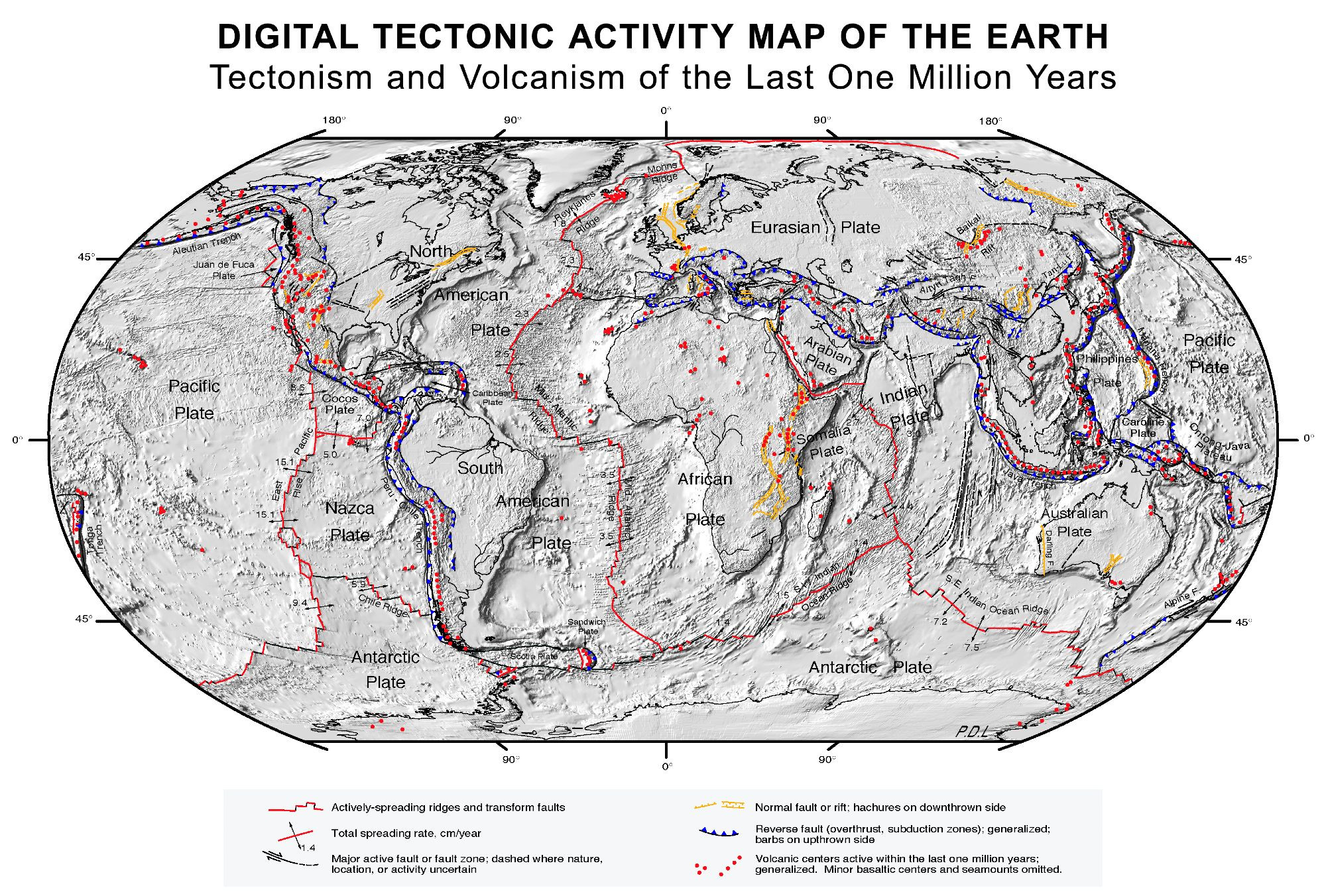 Mapa tectónico de la Tierra: https://upload.wikimedia.org/wikipedia/commons/b/b4/Plate_tectonics_map.gif