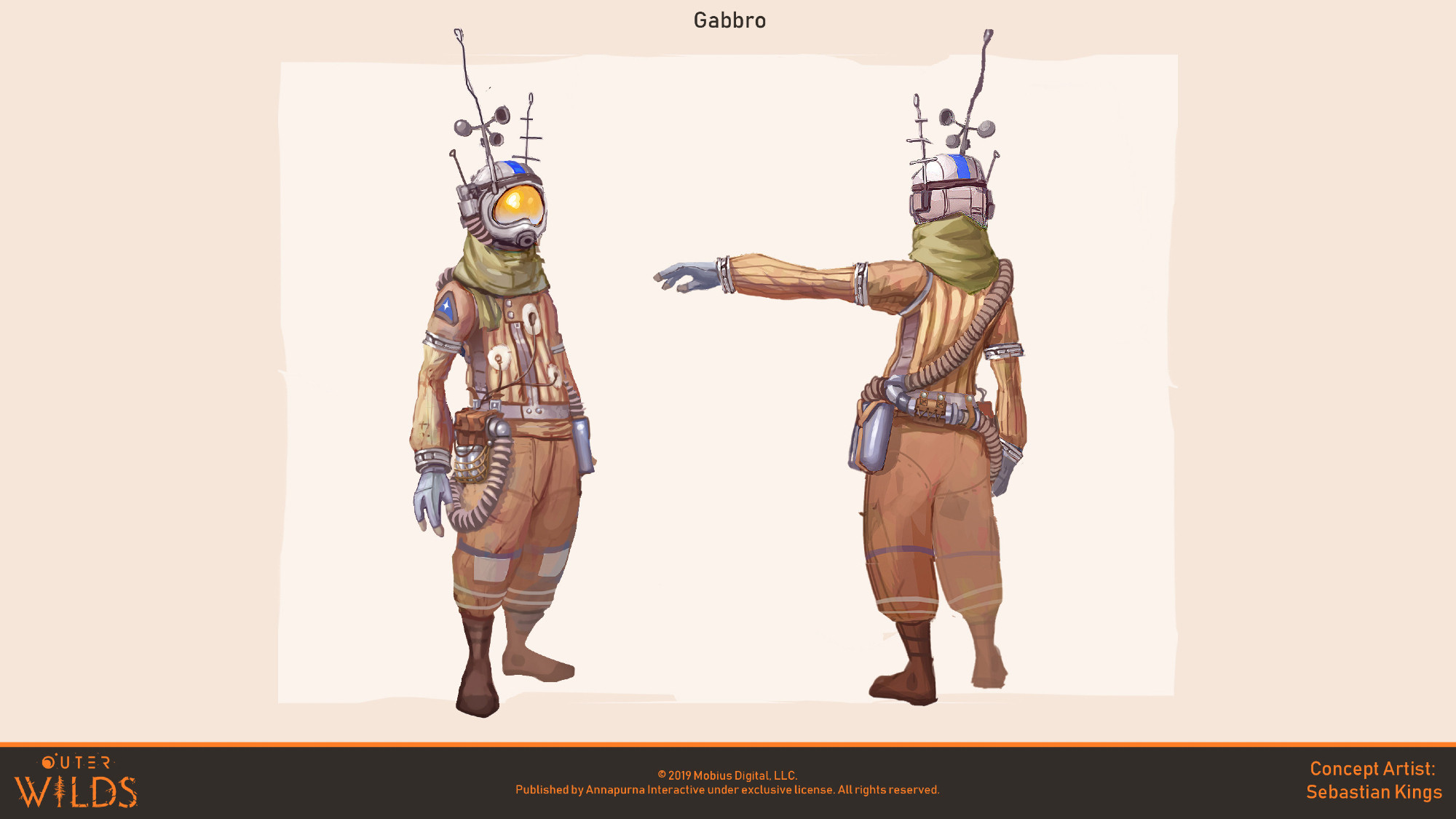 Design do Gabbro de Outer Wilds