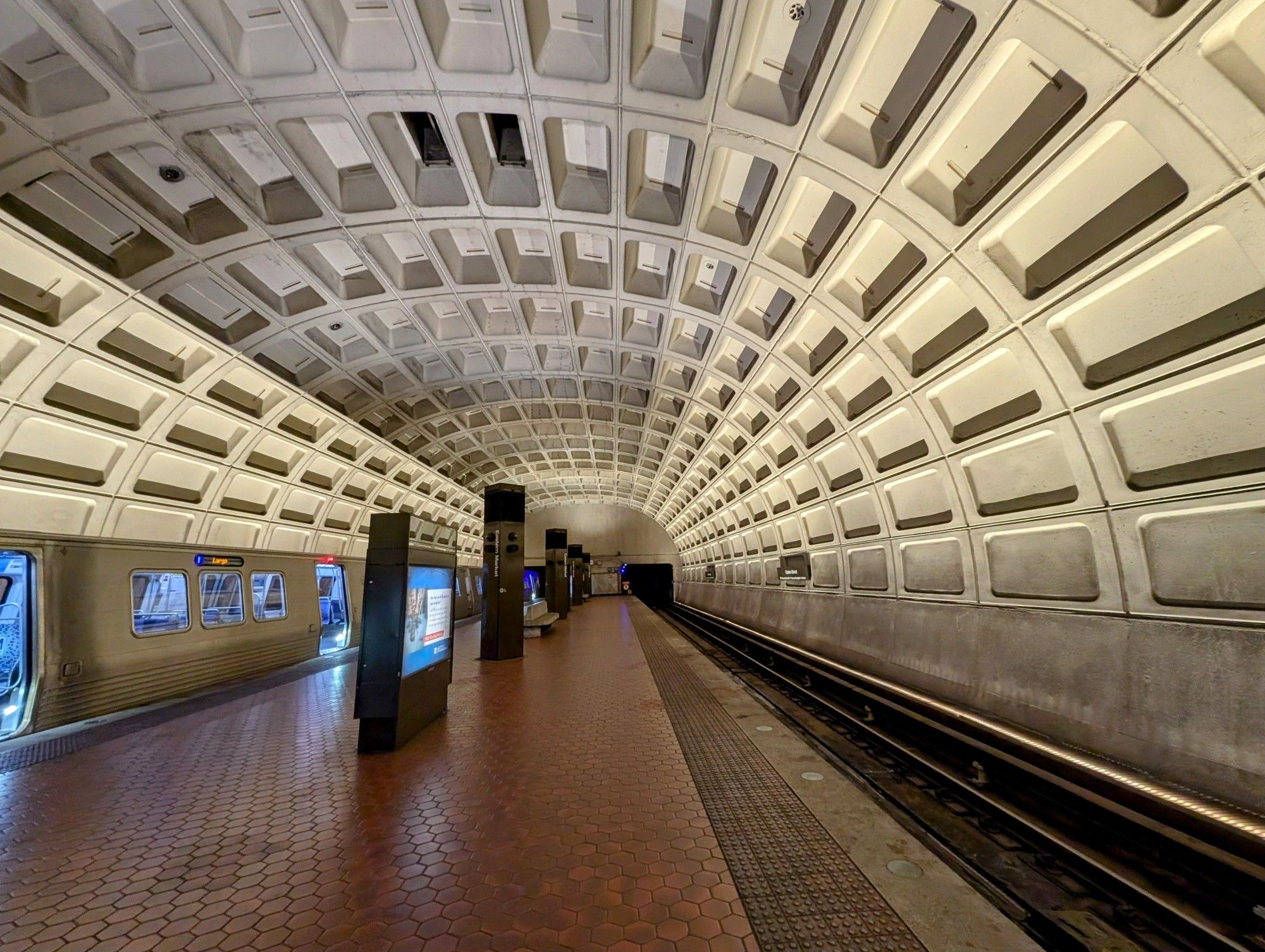 Eastern Market station, in full concrete brutalist glory