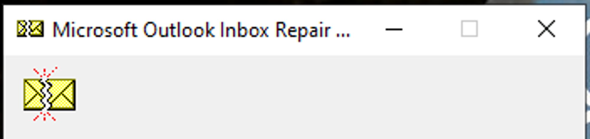 Microsoft Outlook Inbox Repair Tool