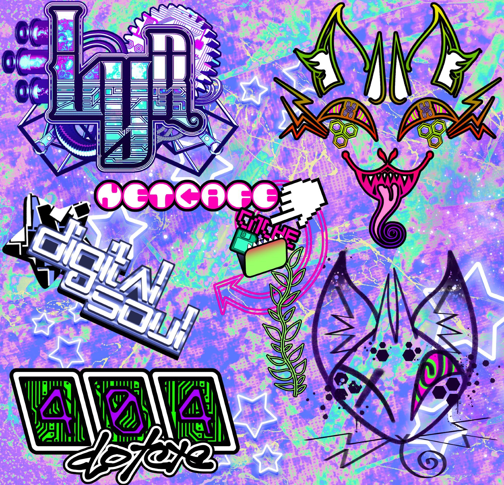 A variety of logos I have created, for myself and other creators like CyberLyri and XenonChameleon