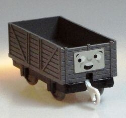 A Tomy (Plarail) troublesome truck railcar