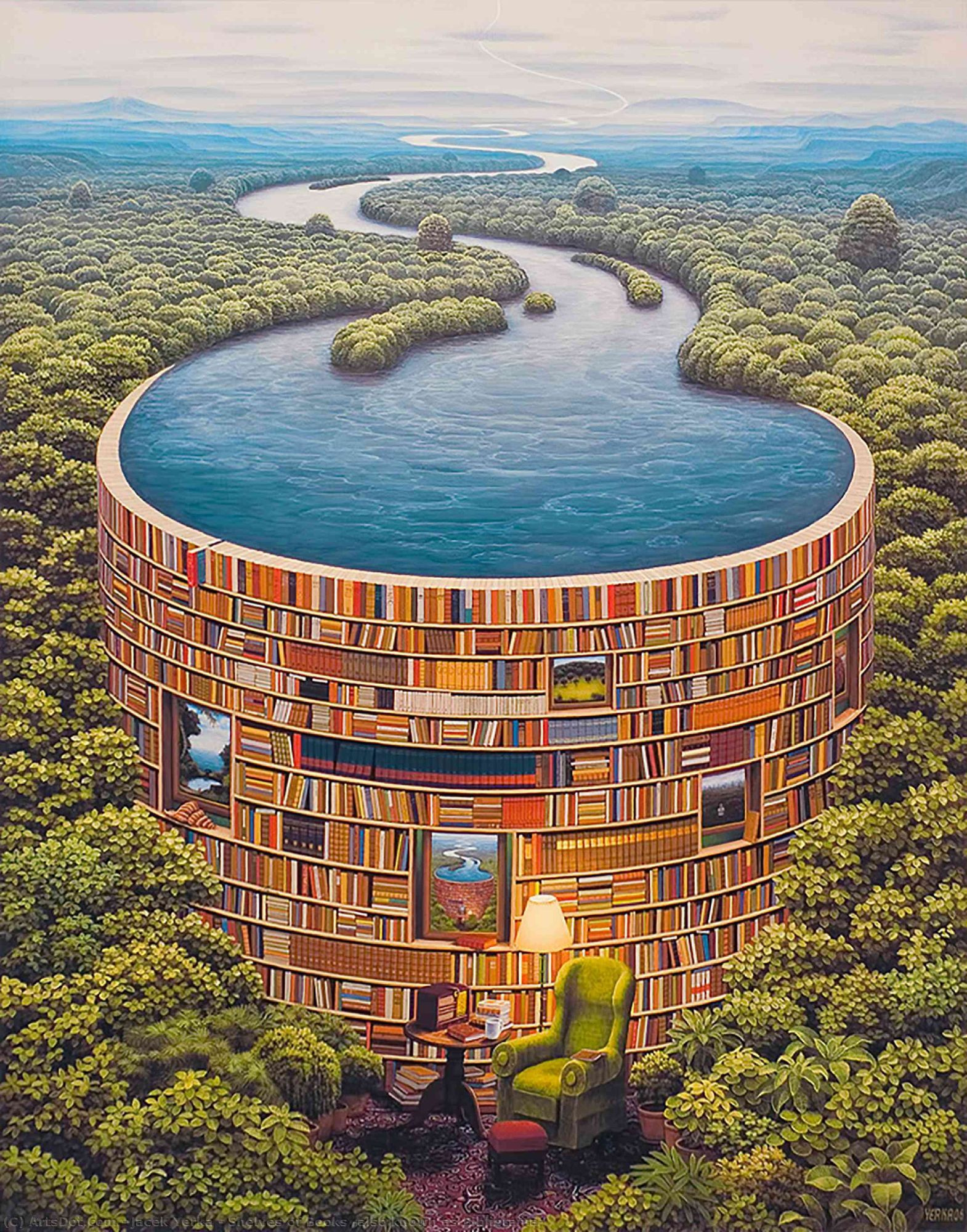 Artwork by Jacek Yerka