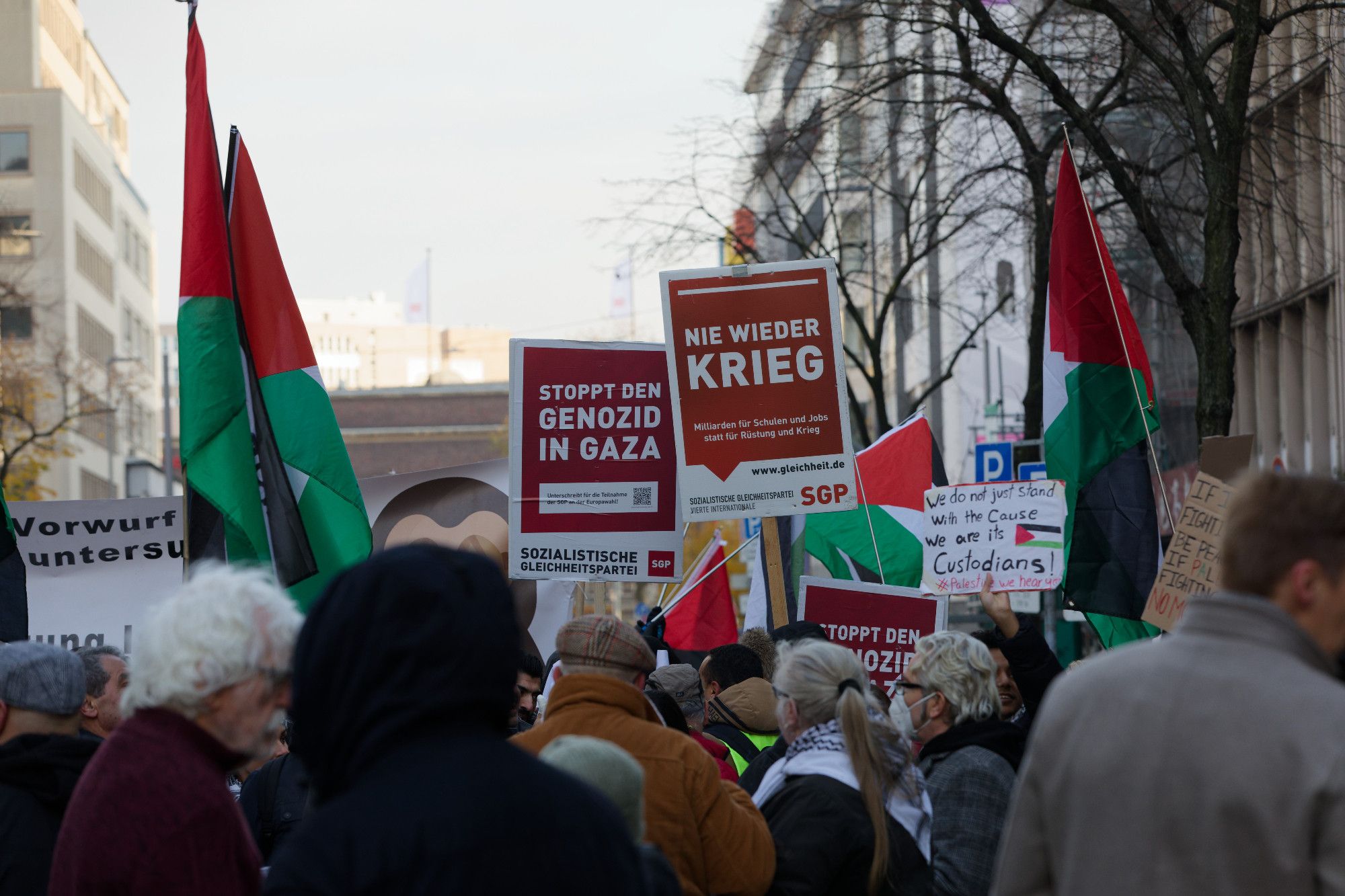 Schilder der sozialistischen Einheitspartei