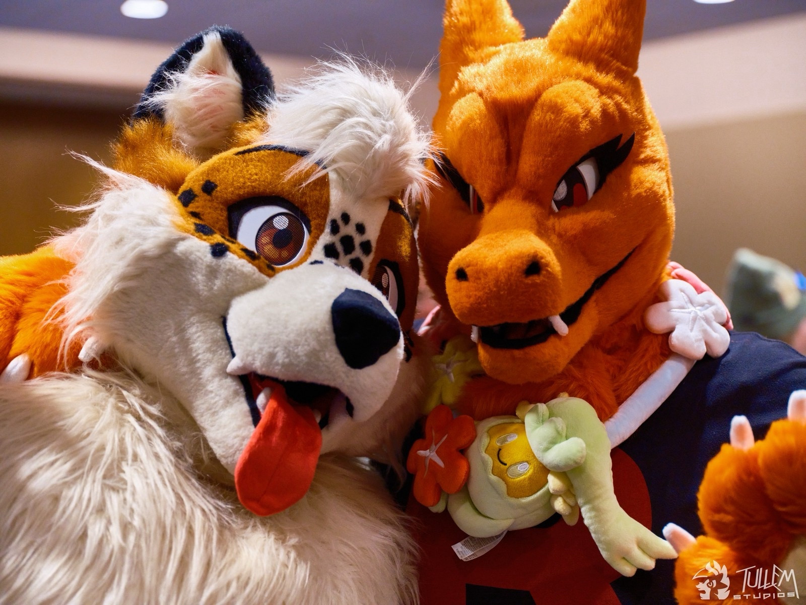 Tempo and Pyrra at the Pokémon Meet Up at Megaplex 2024!