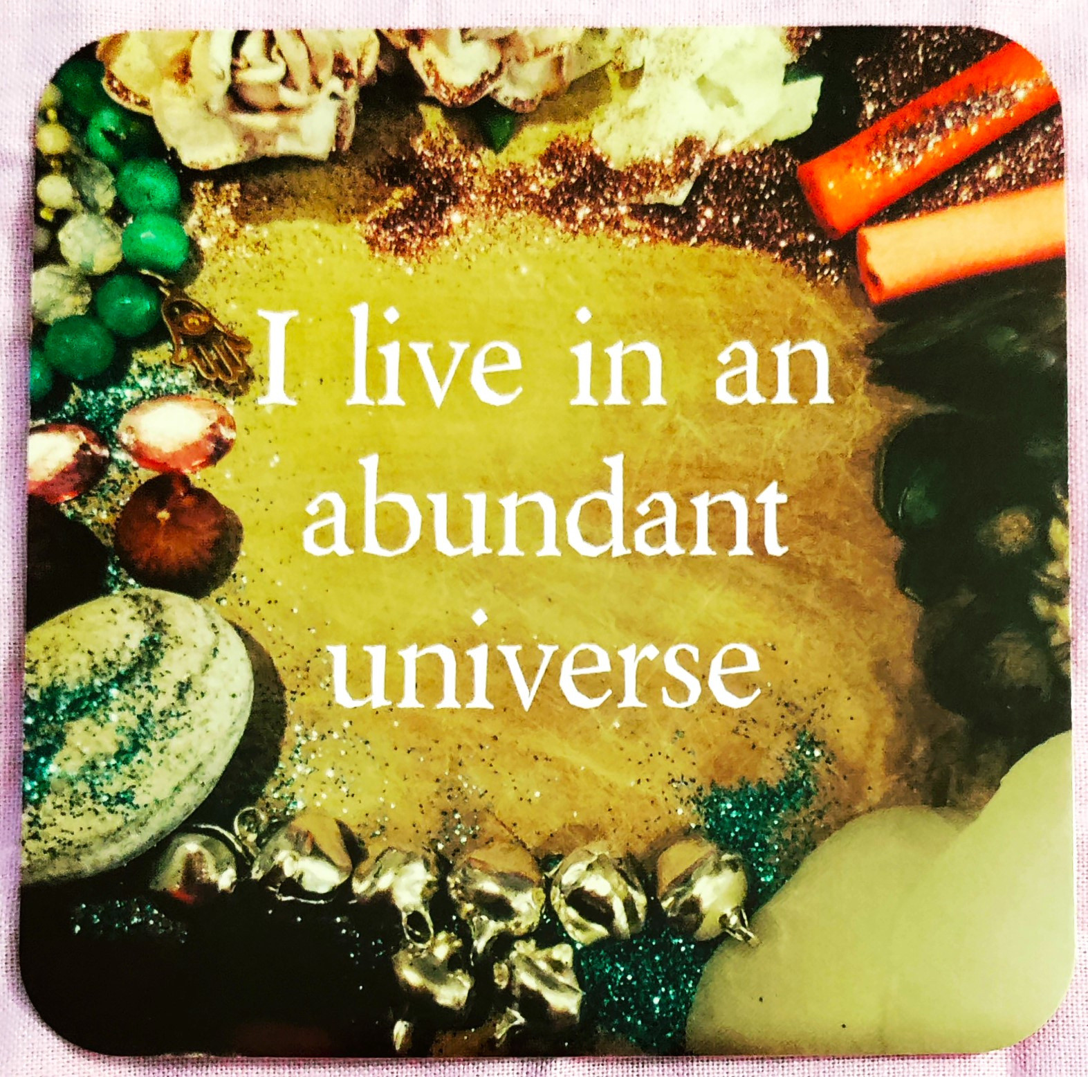 I Live In An Abundant Universe
(A Card From The Life Loves You Oracle Deck By Louise Hay And Robert Holden