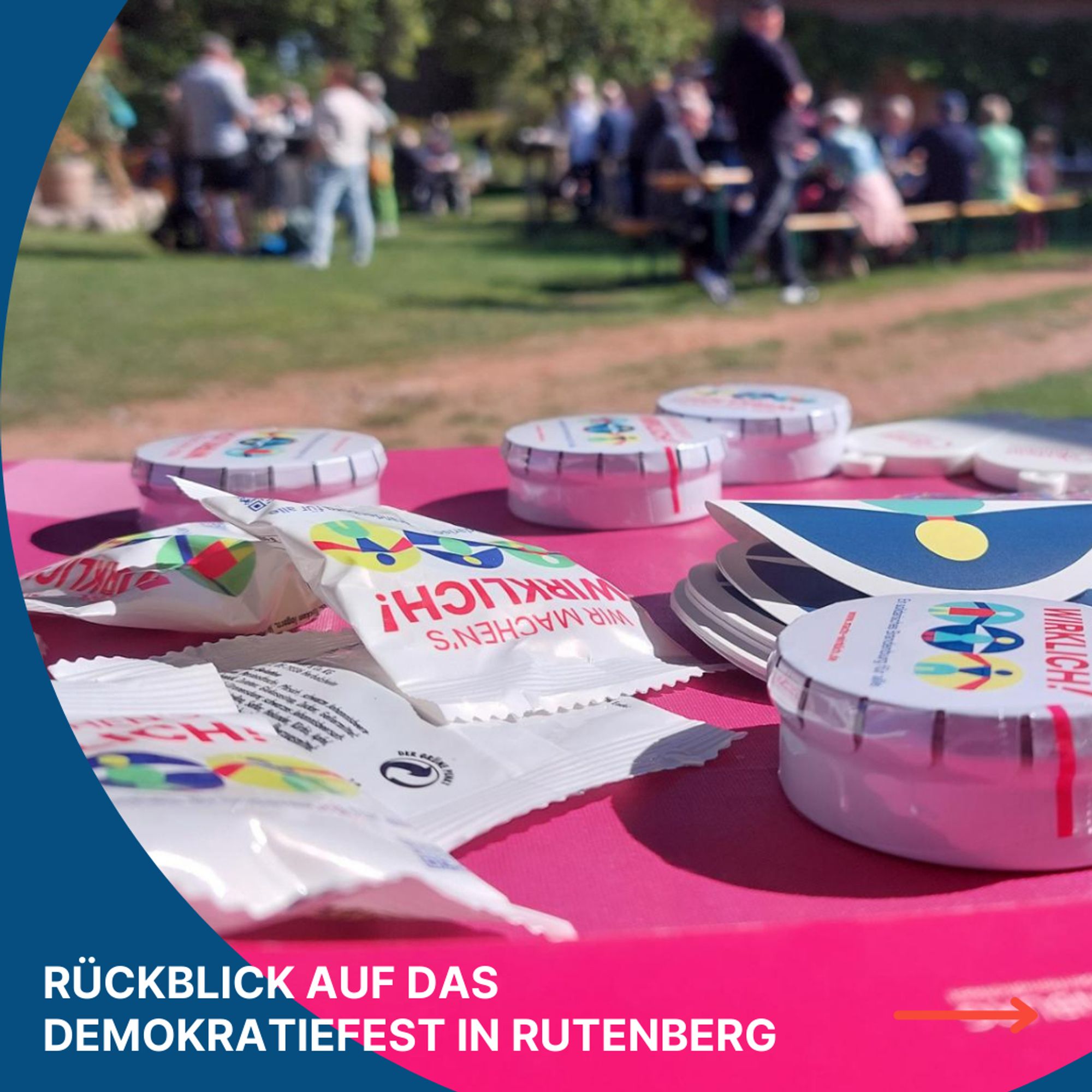 Rückblick auf das Demokratiefest in Rutenberg