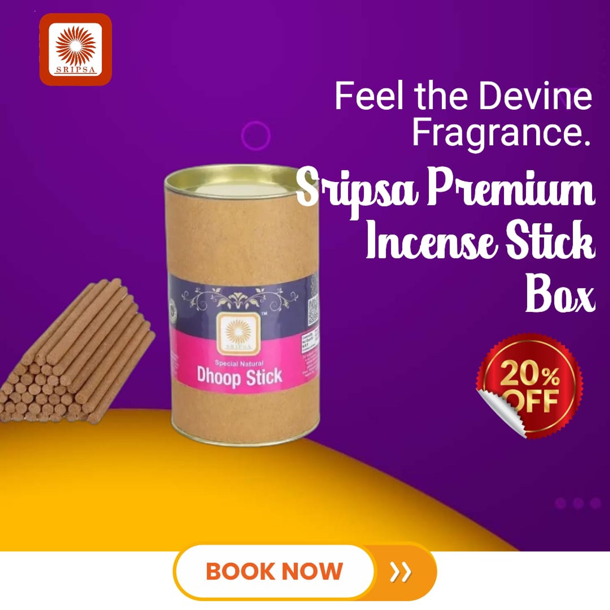 Invoke the blessings of Navratri with Sripsa Premium Agarbatti and Dhoop. Order now for a fragrant and festive celebration. 🌷🙏 #Navratri #SripsaPremiumAgarbatti #FragrantNavratri #FestiveSpirit #OrderNow #Navratri2024 #PujaTraditions #AgarbattiCharm #DhoopRituals #HolyFestivities