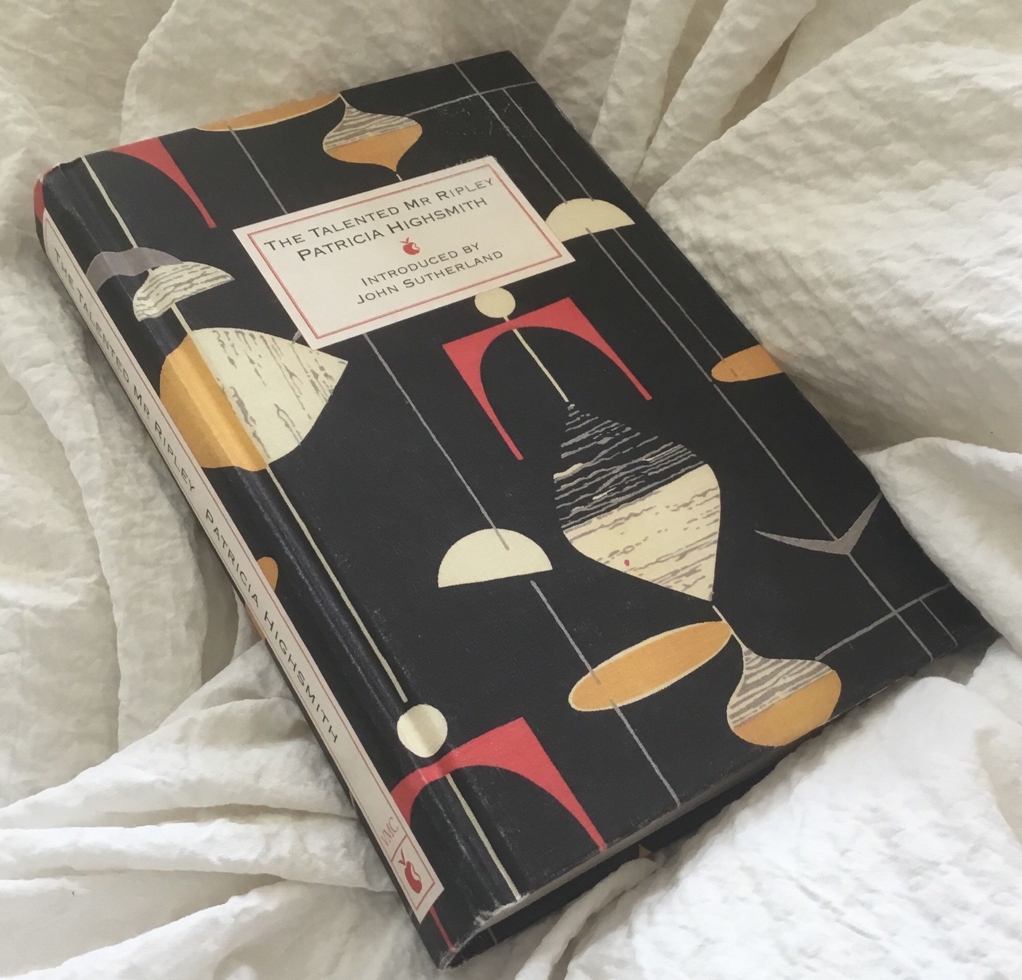 The 2015 Virago Press hardback edition of Patricia Highsmith’s novel ‘The Talented Mr Ripley’