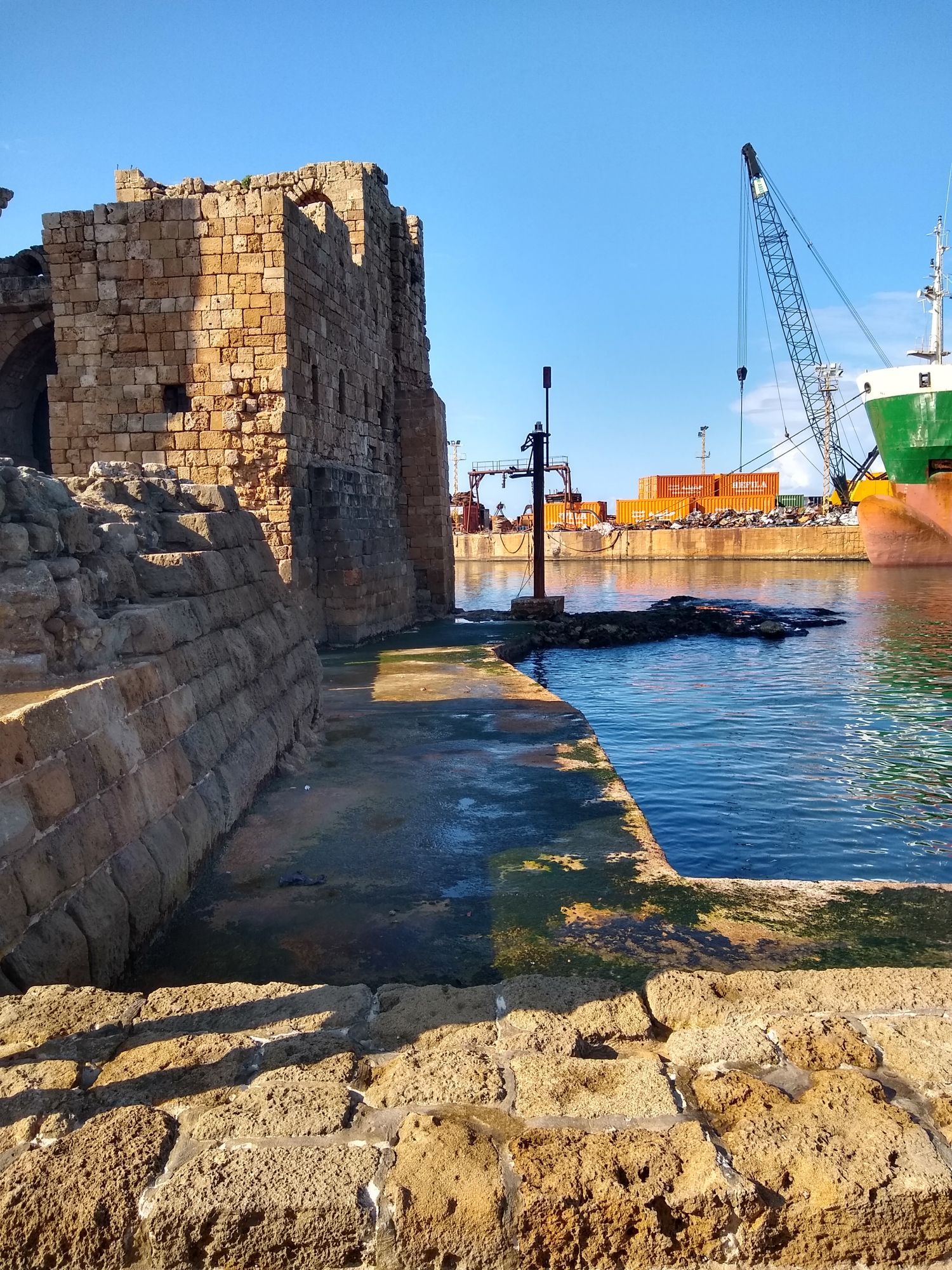 medieval fortification in Tyre?