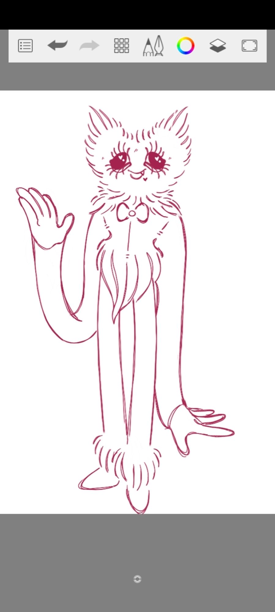 Full Body Uncolored, WIP