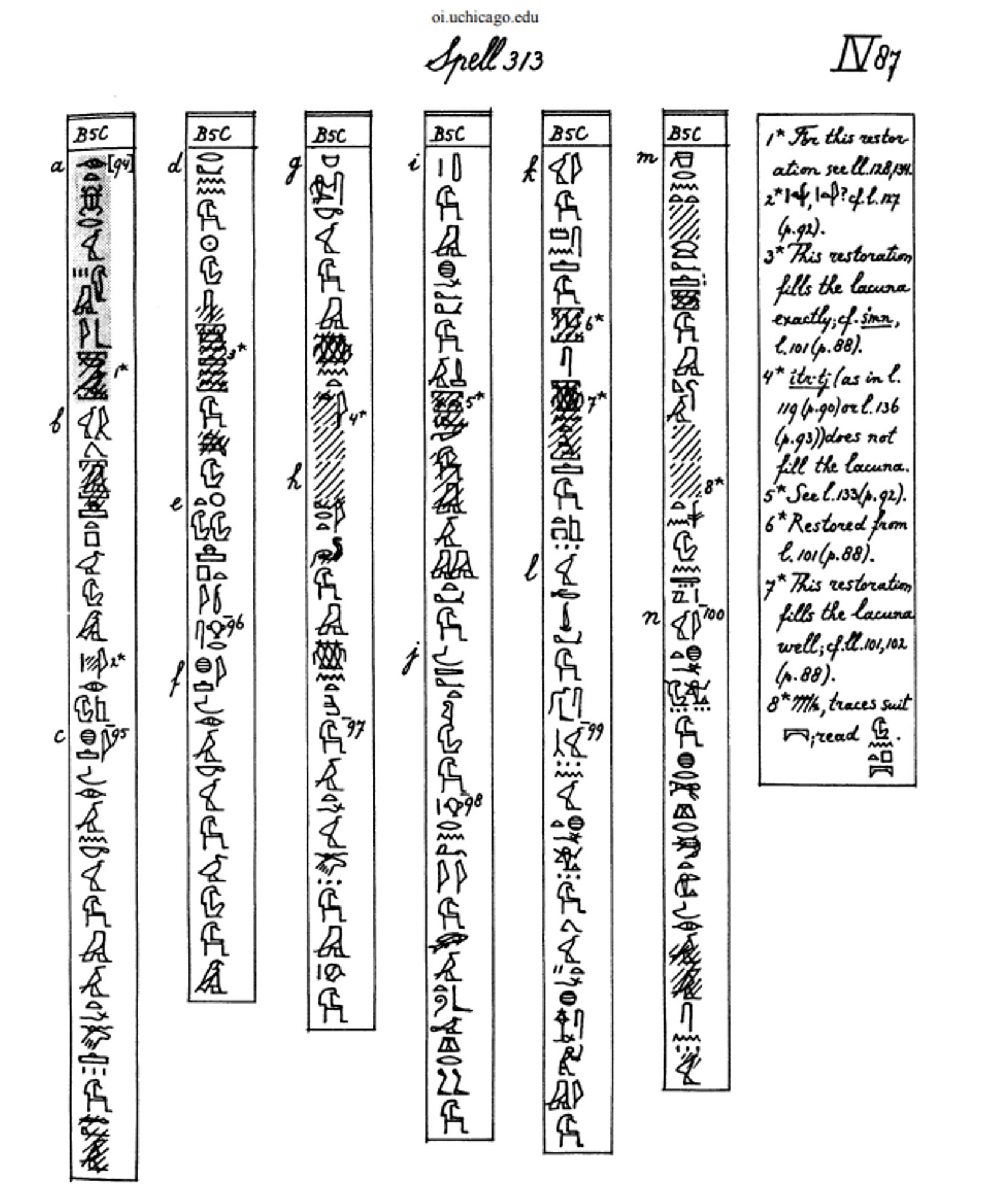 OIP 67. The Egyptian Coffin Texts 4, Texts of Spells 268–354 Adriaan de Buck