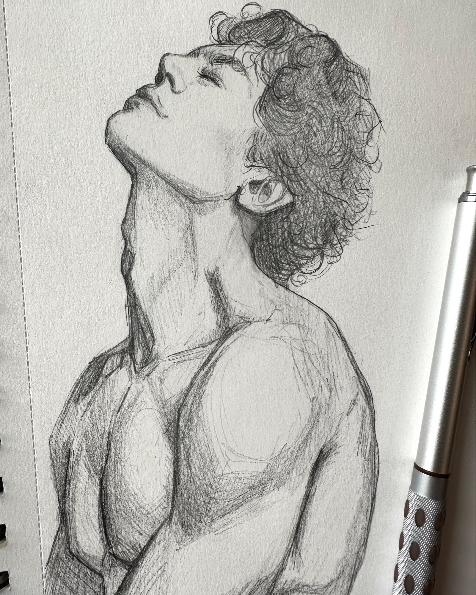 I’ve been practicing traditional drawing again!! It takes longer and mistakes are much harder to fix but there’s something so satisfying about using a pencil on paper. 🥰