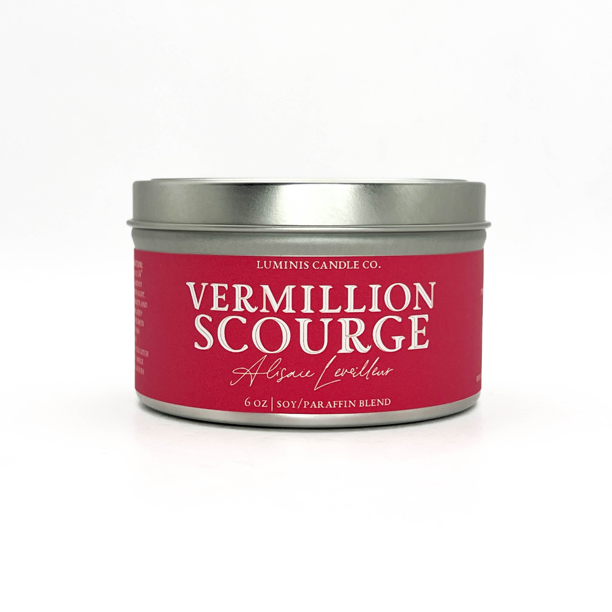 Vermillion Scourge: Alisaie Leveilleur - Pink pepper, saffron, nutmeg, red tea, smoky woods, grass, citrus.