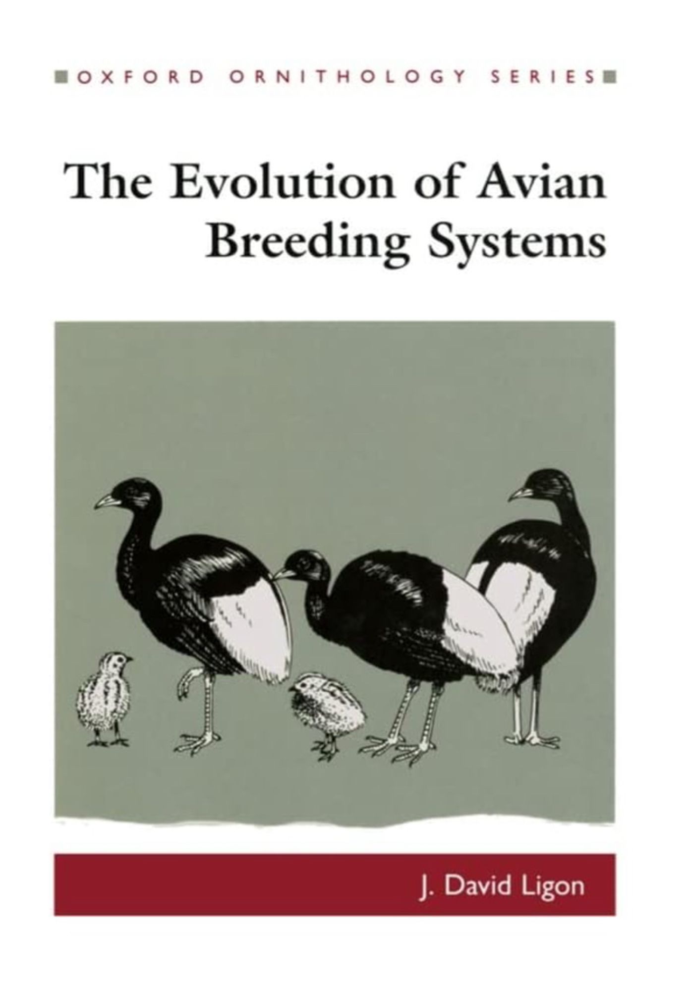 Book cover reading: the evolution of avian breeding systems by J. David Ligon.