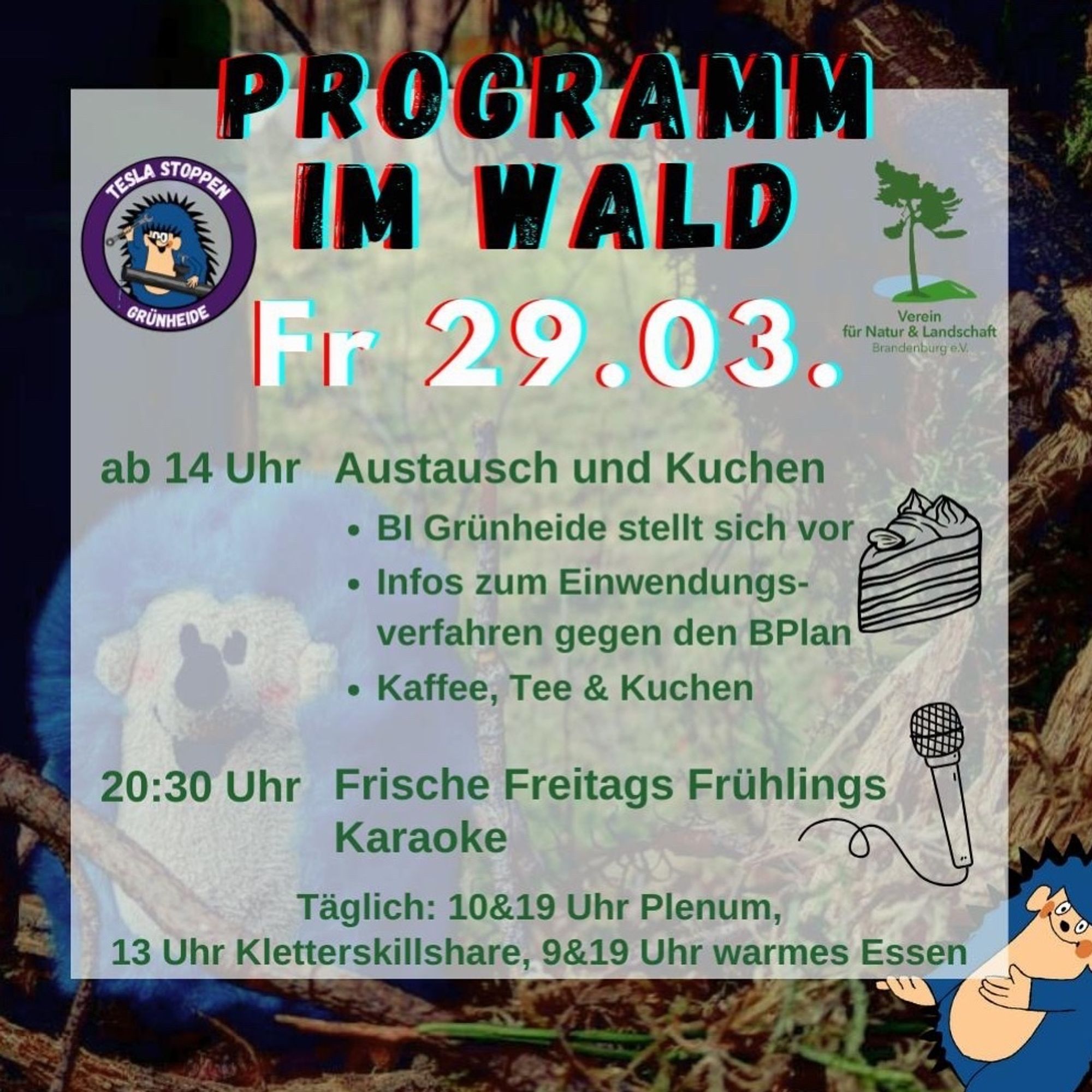 The Programm for the forest. Das Programm für den Wald