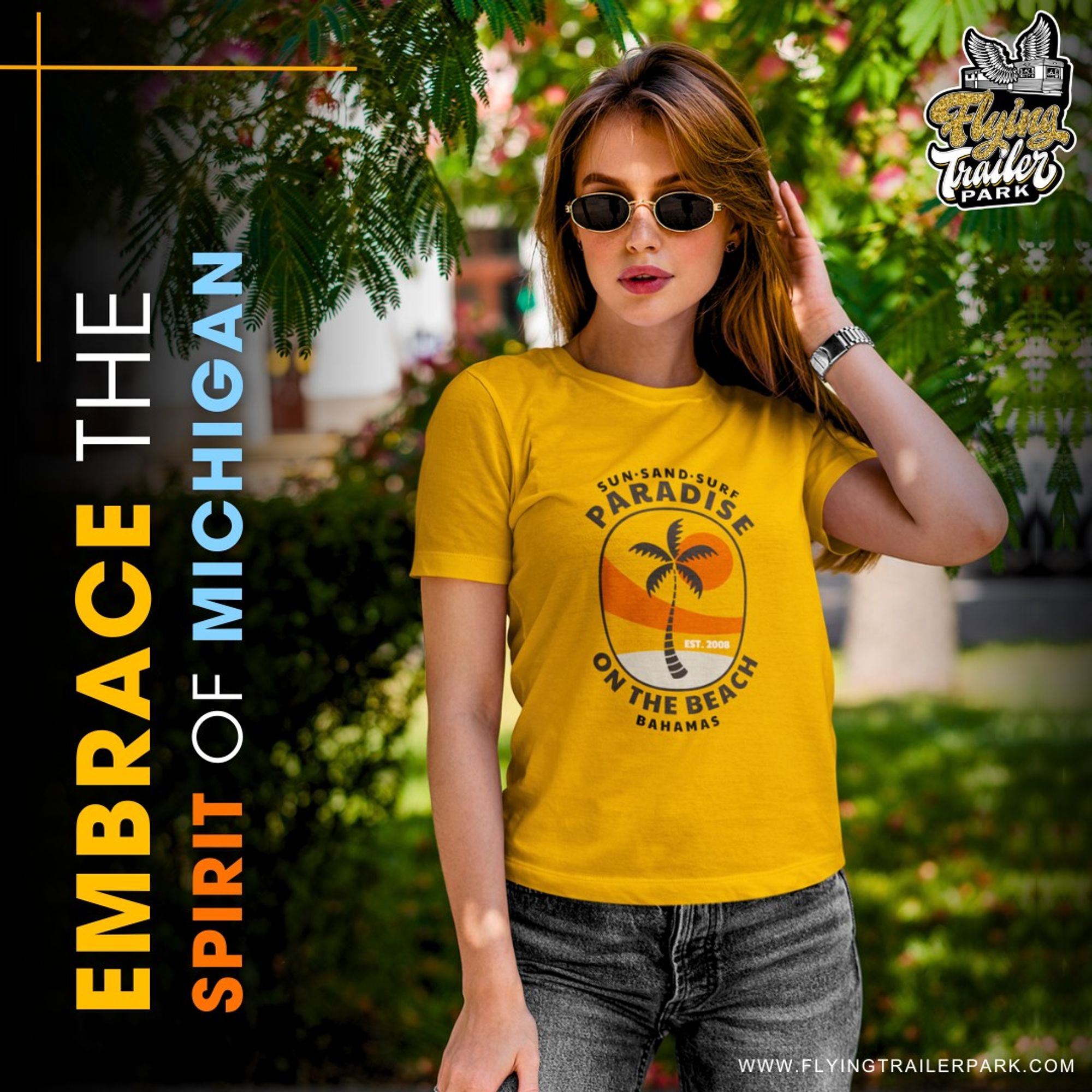 Shop Online Michigan Paradise Unisex T-Shirts